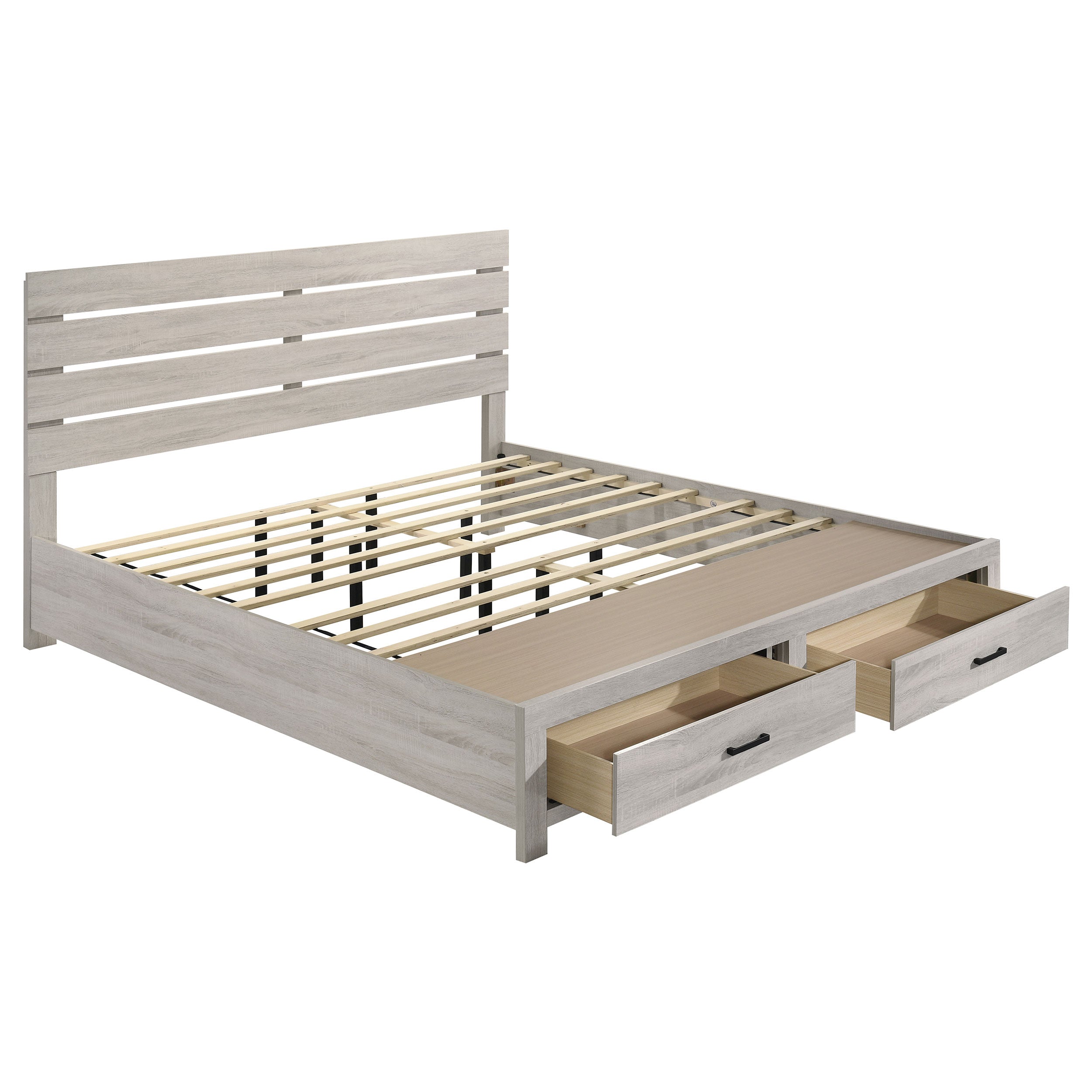 Brantford Panel Platform Storage Bed - Ideal Furniture (Fresno,CA)