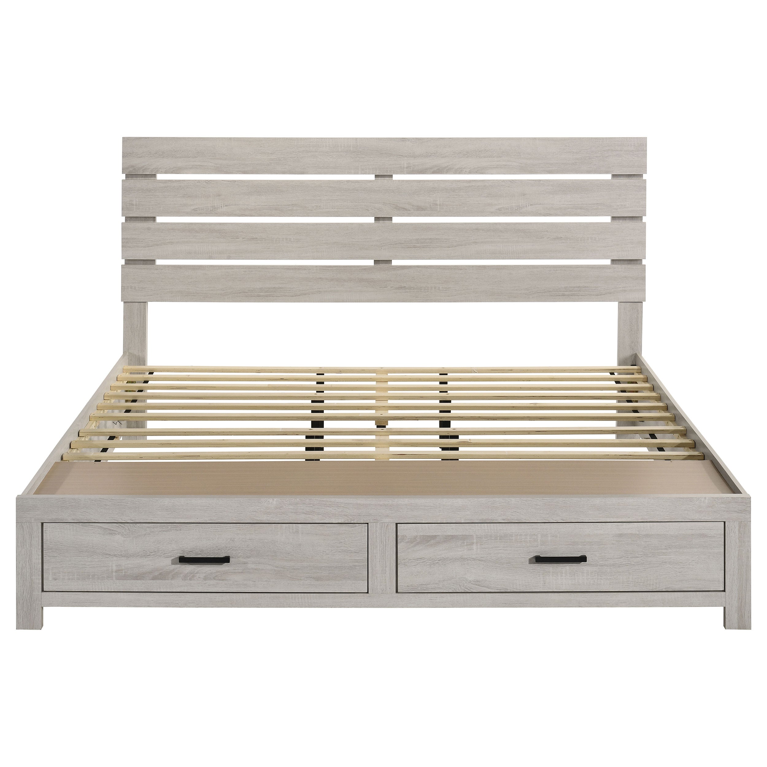 Brantford Panel Platform Storage Bed - Ideal Furniture (Fresno,CA)