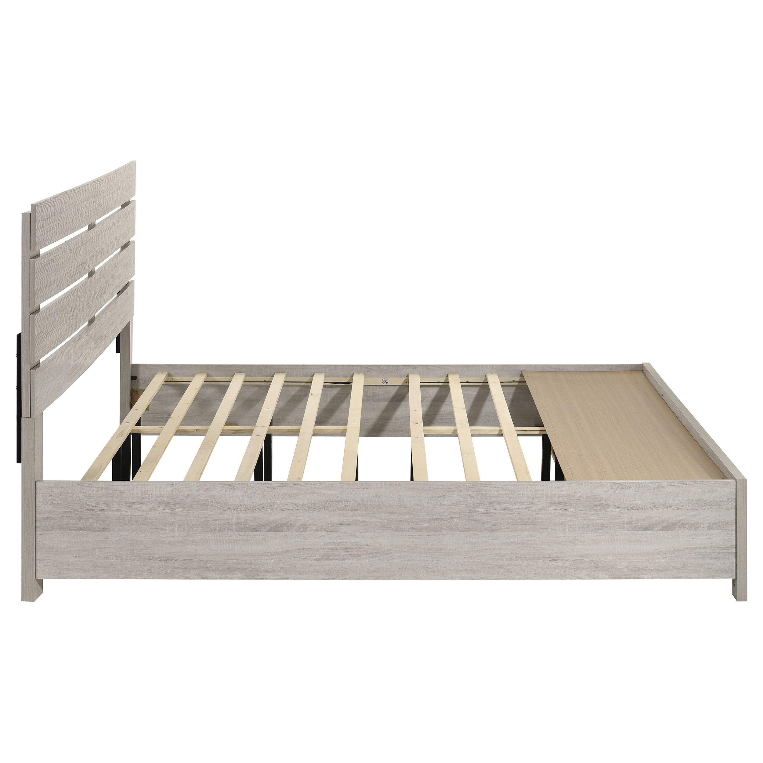 Brantford Panel Platform Storage Bed - Ideal Furniture (Fresno,CA)