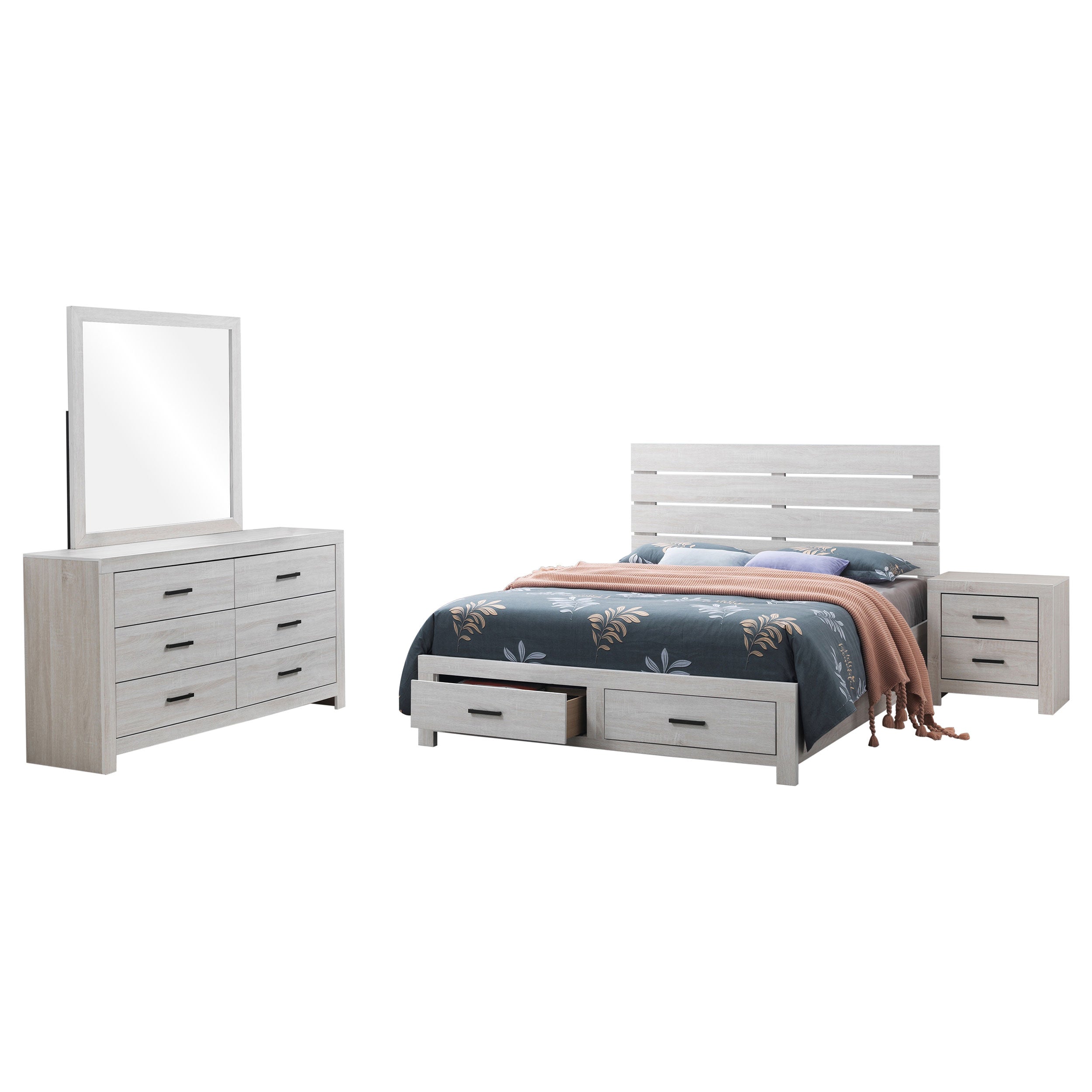 Brantford Bedroom Set - Ideal Furniture (Fresno,CA)