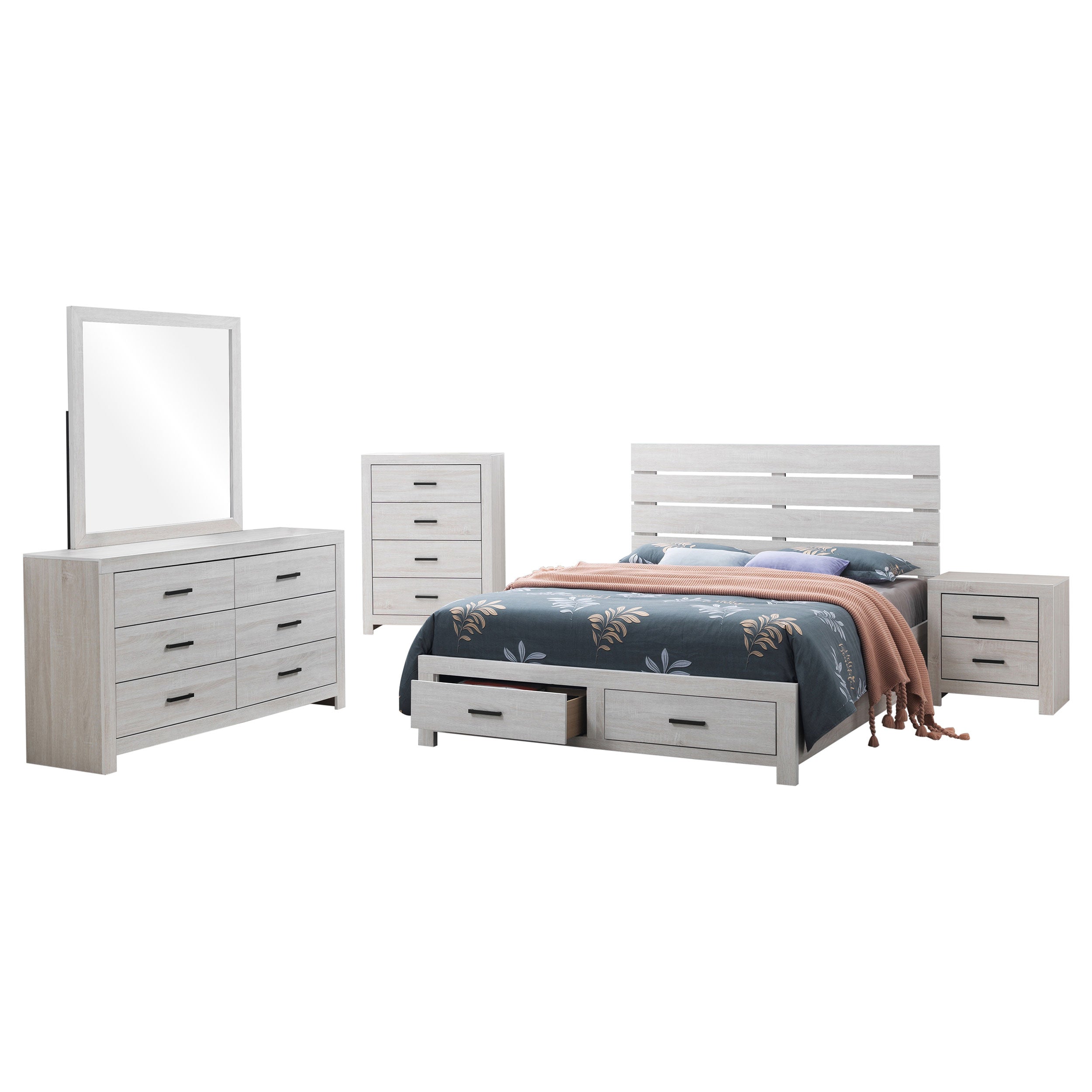 Brantford Bedroom Set - Ideal Furniture (Fresno,CA)
