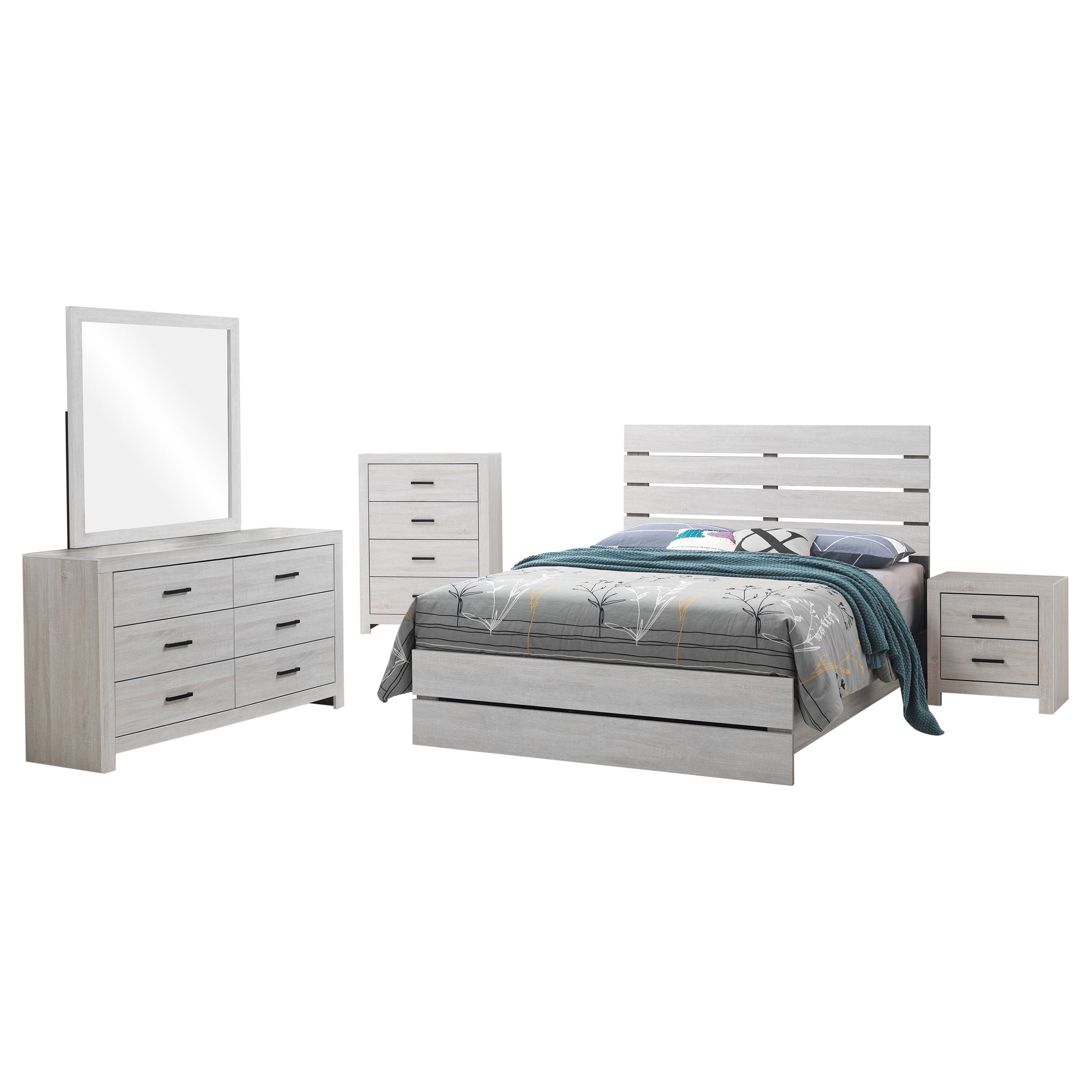 Brantford Bedroom Set - Ideal Furniture (Fresno,CA)