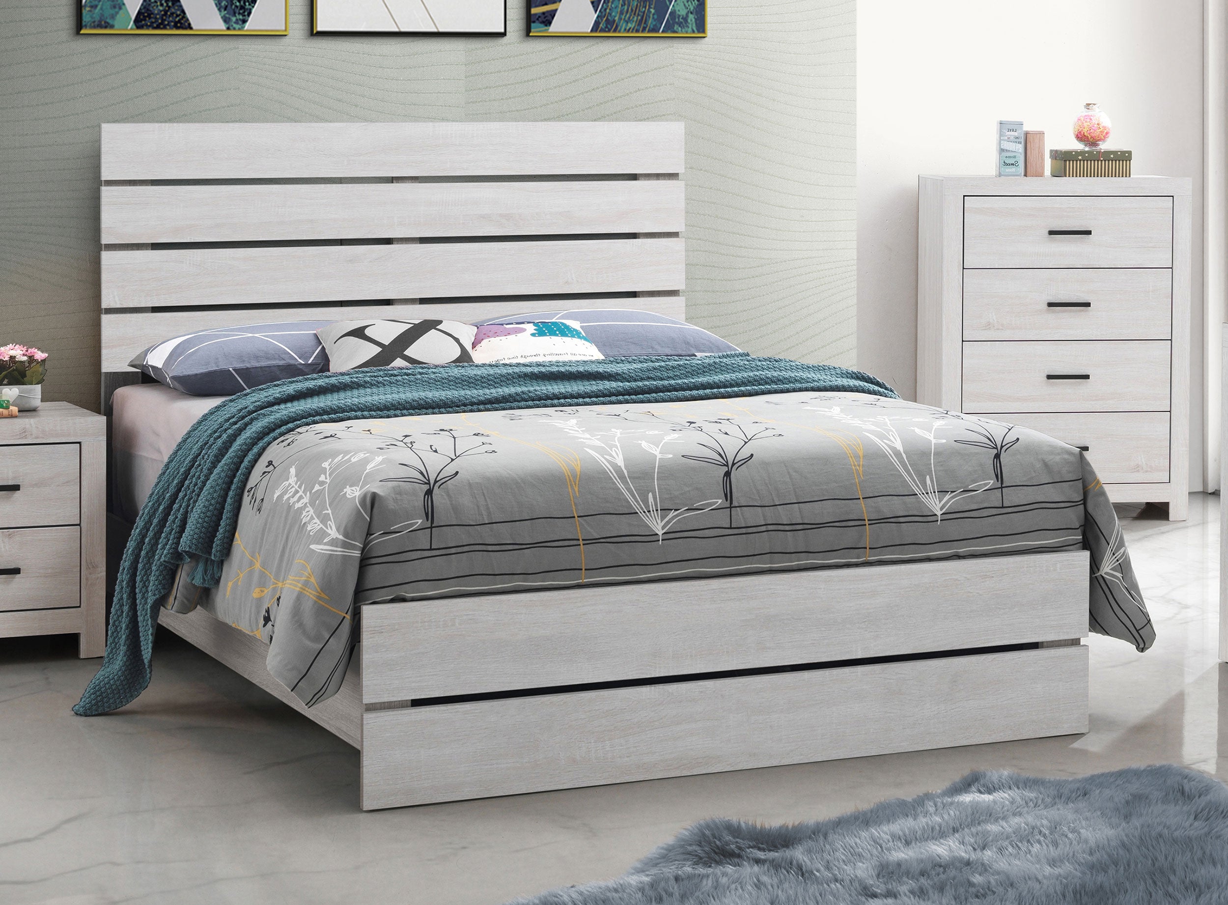 Brantford Panel Bed - Ideal Furniture (Fresno,CA)