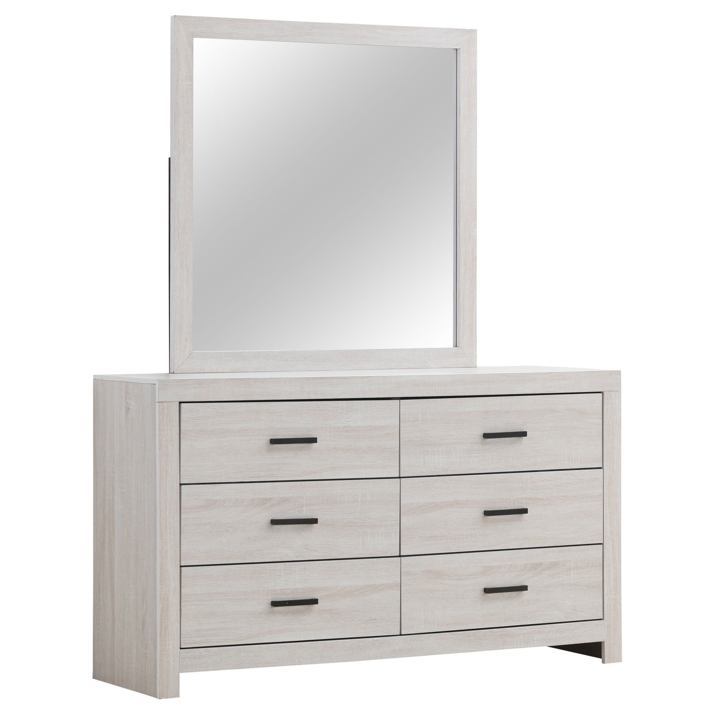 Brantford Dresser with Mirror - Ideal Furniture (Fresno,CA)
