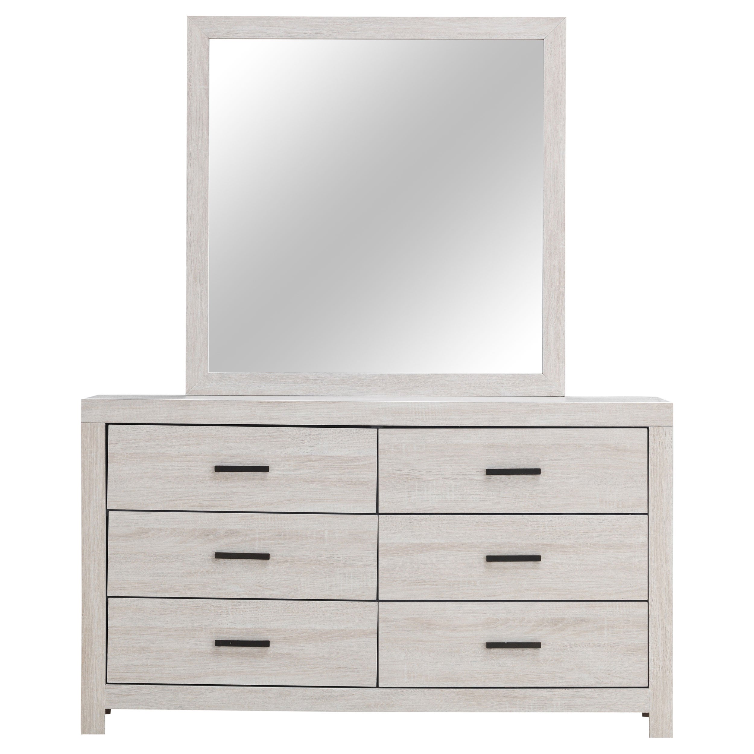 Brantford Dresser with Mirror - Ideal Furniture (Fresno,CA)