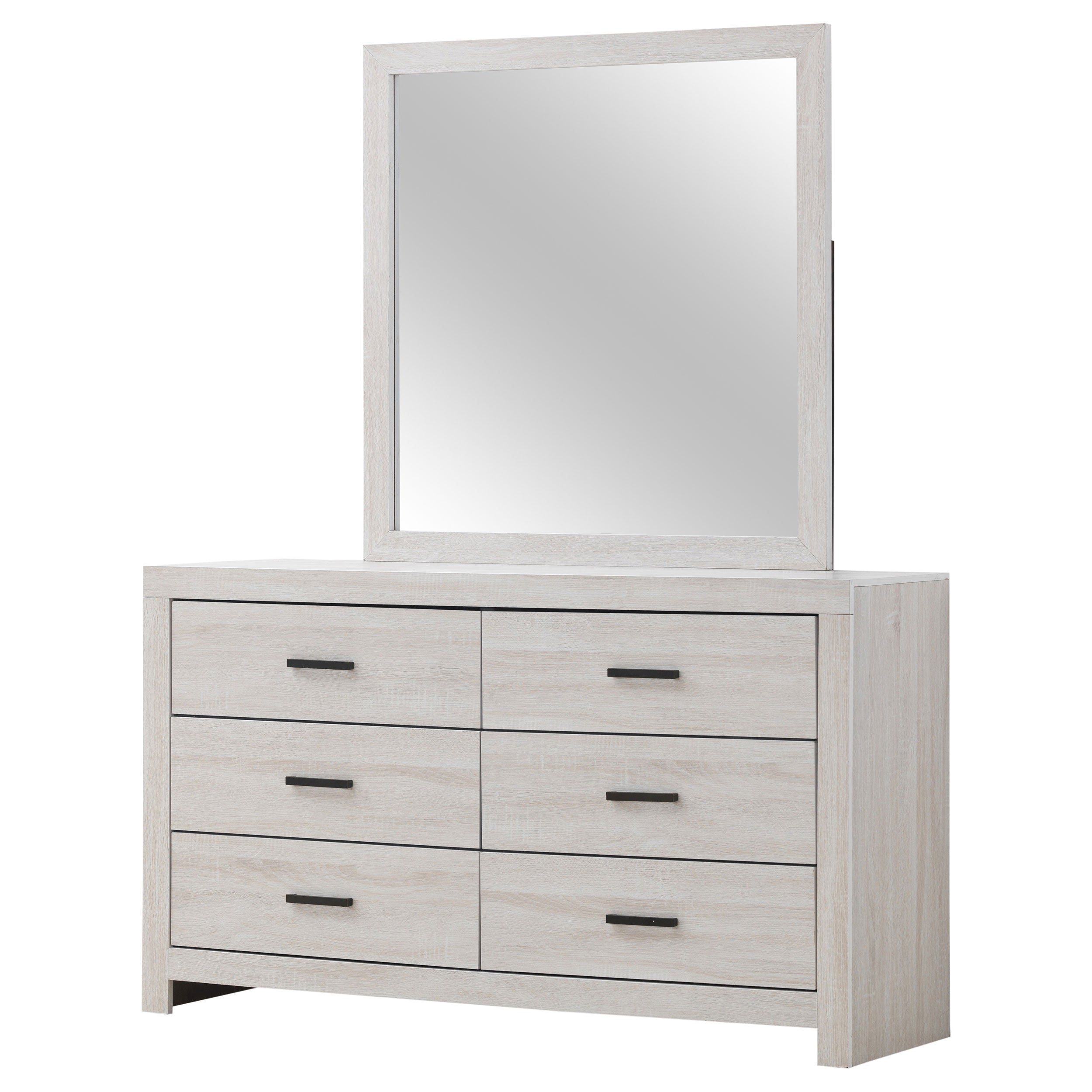 Brantford Dresser with Mirror - Ideal Furniture (Fresno,CA)