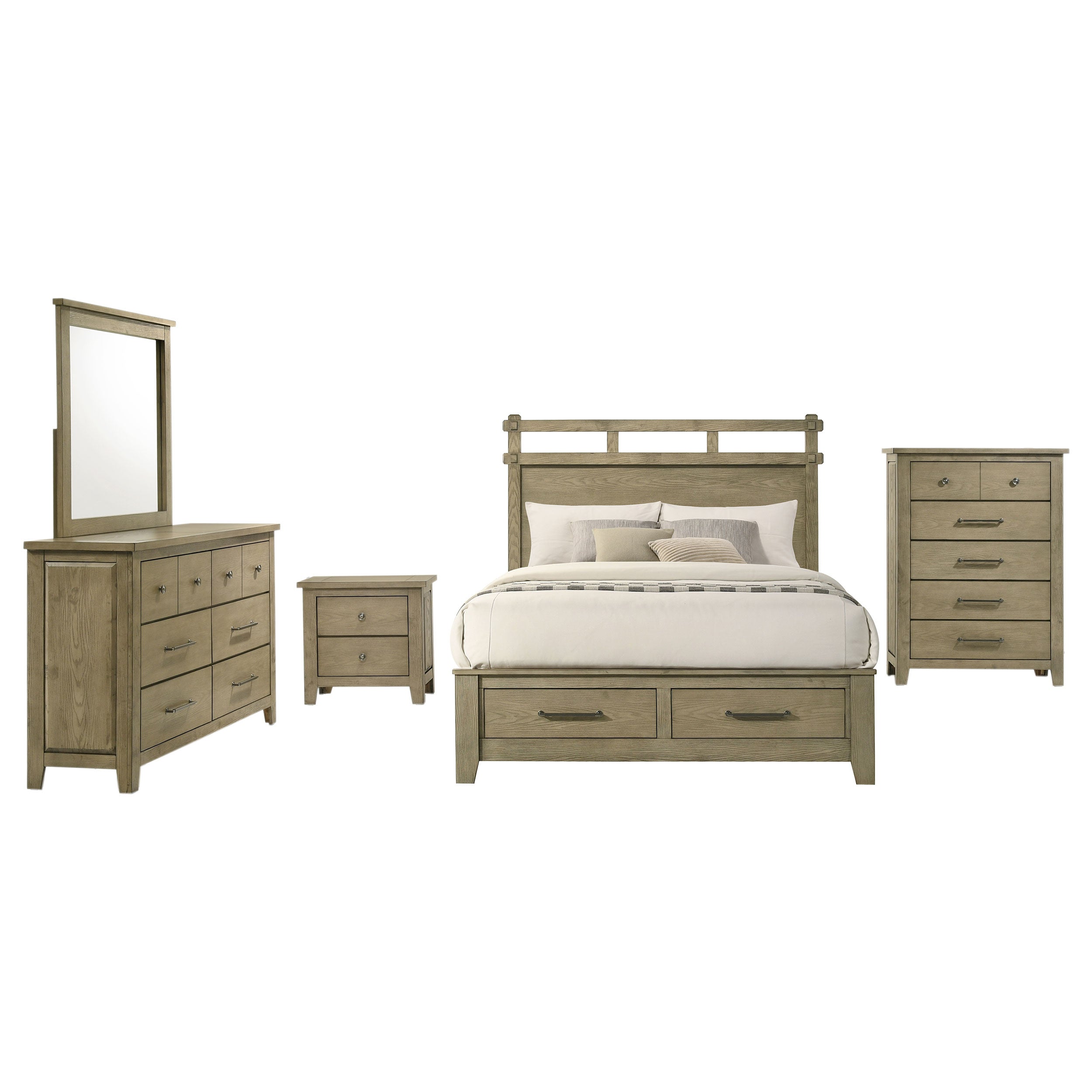 Hazlewood Bedroom Set - Ideal Furniture (Fresno,CA)