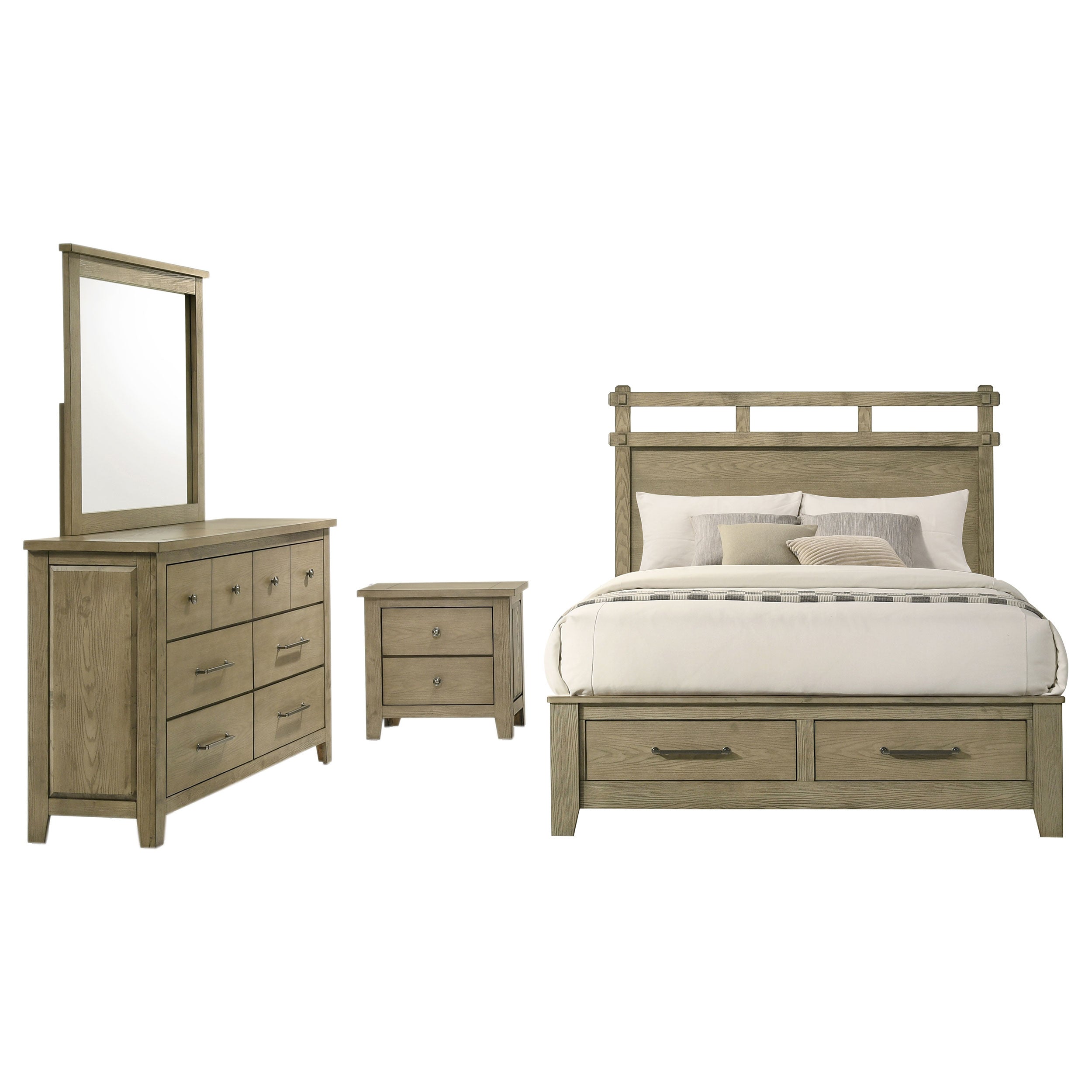 Hazlewood Bedroom Set - Ideal Furniture (Fresno,CA)