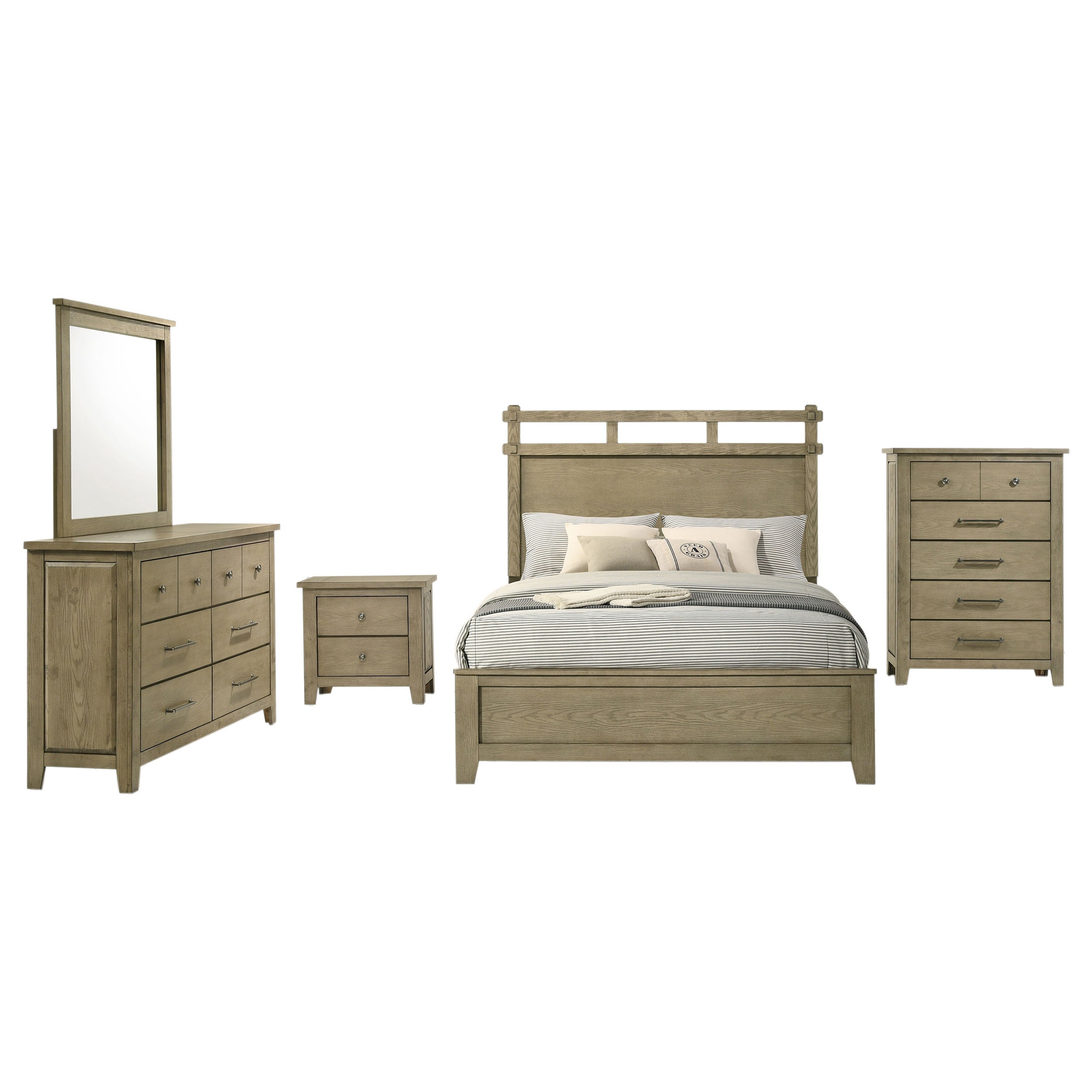 Hazlewood Bedroom Set - Ideal Furniture (Fresno,CA)