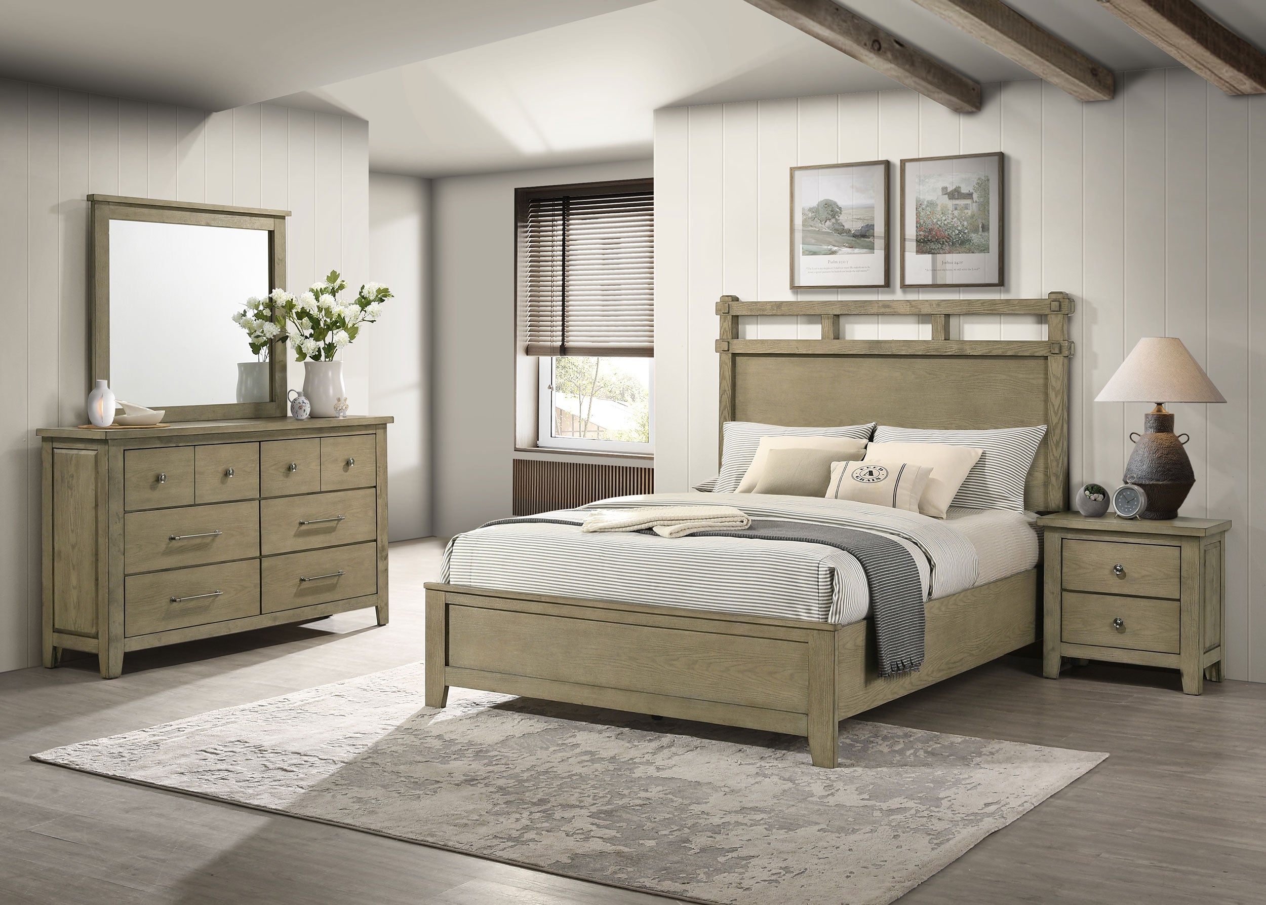Hazlewood Bedroom Set - Ideal Furniture (Fresno,CA)