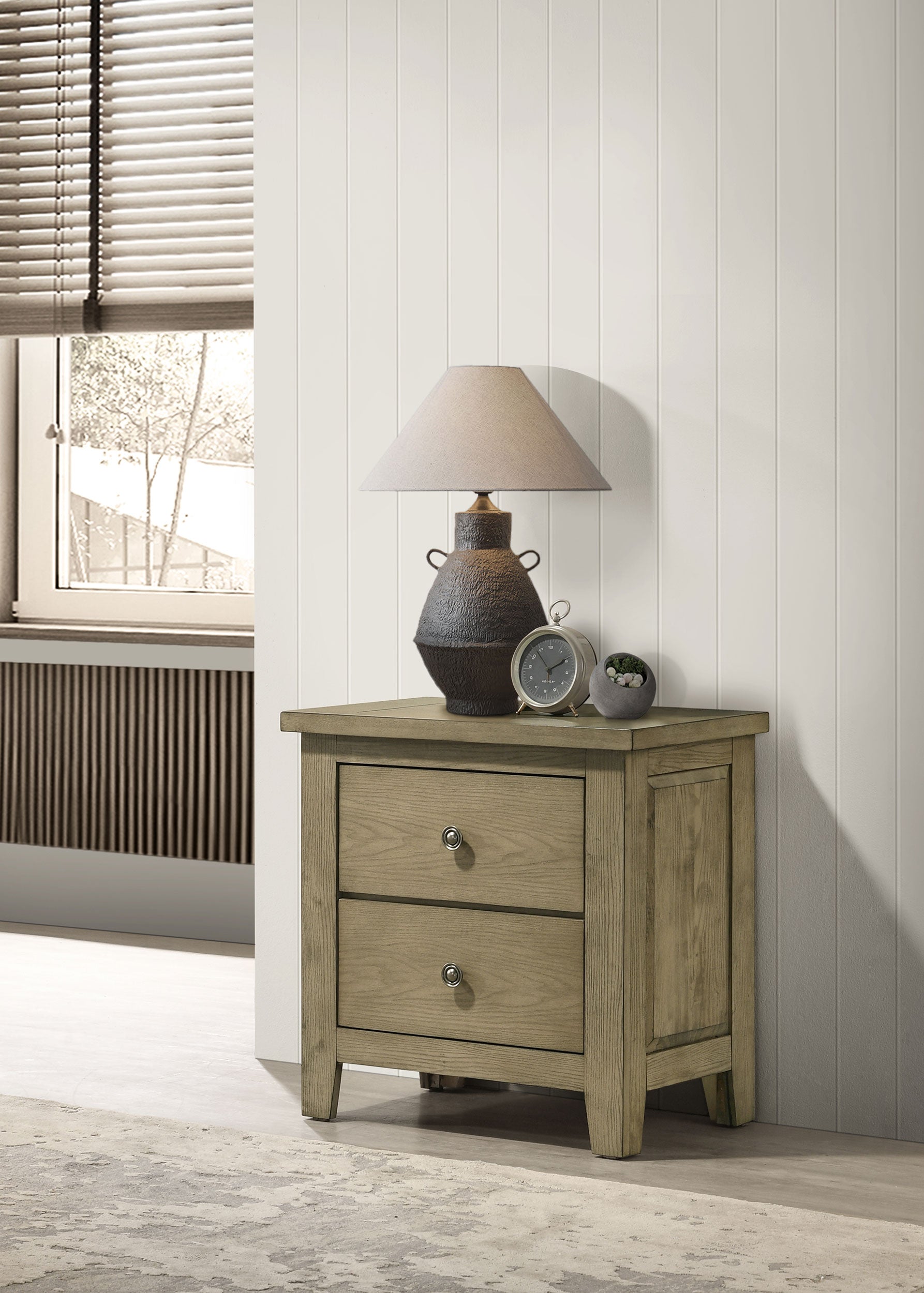 Hazlewood Nightstand - Ideal Furniture (Fresno,CA)