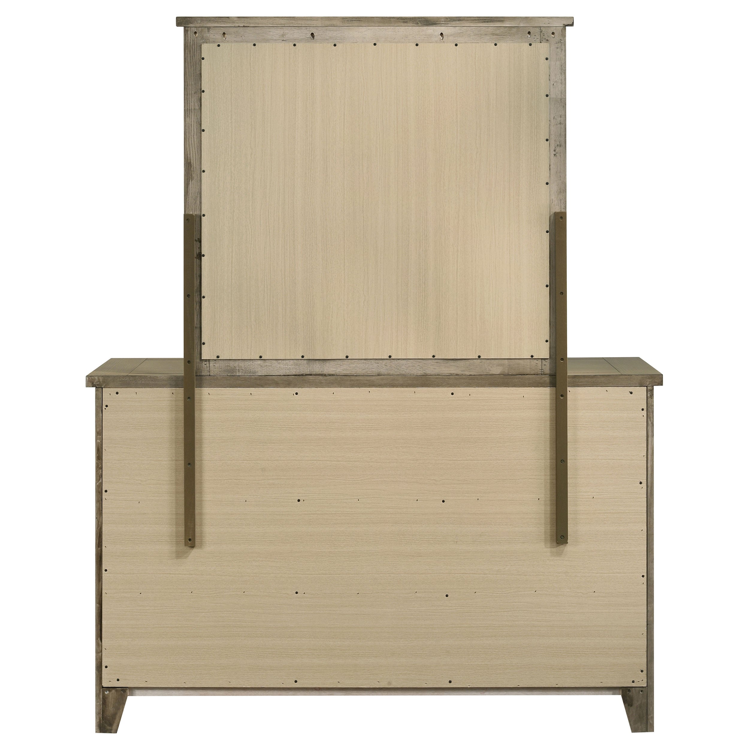 Hazlewood Dresser with Mirror - Ideal Furniture (Fresno,CA)
