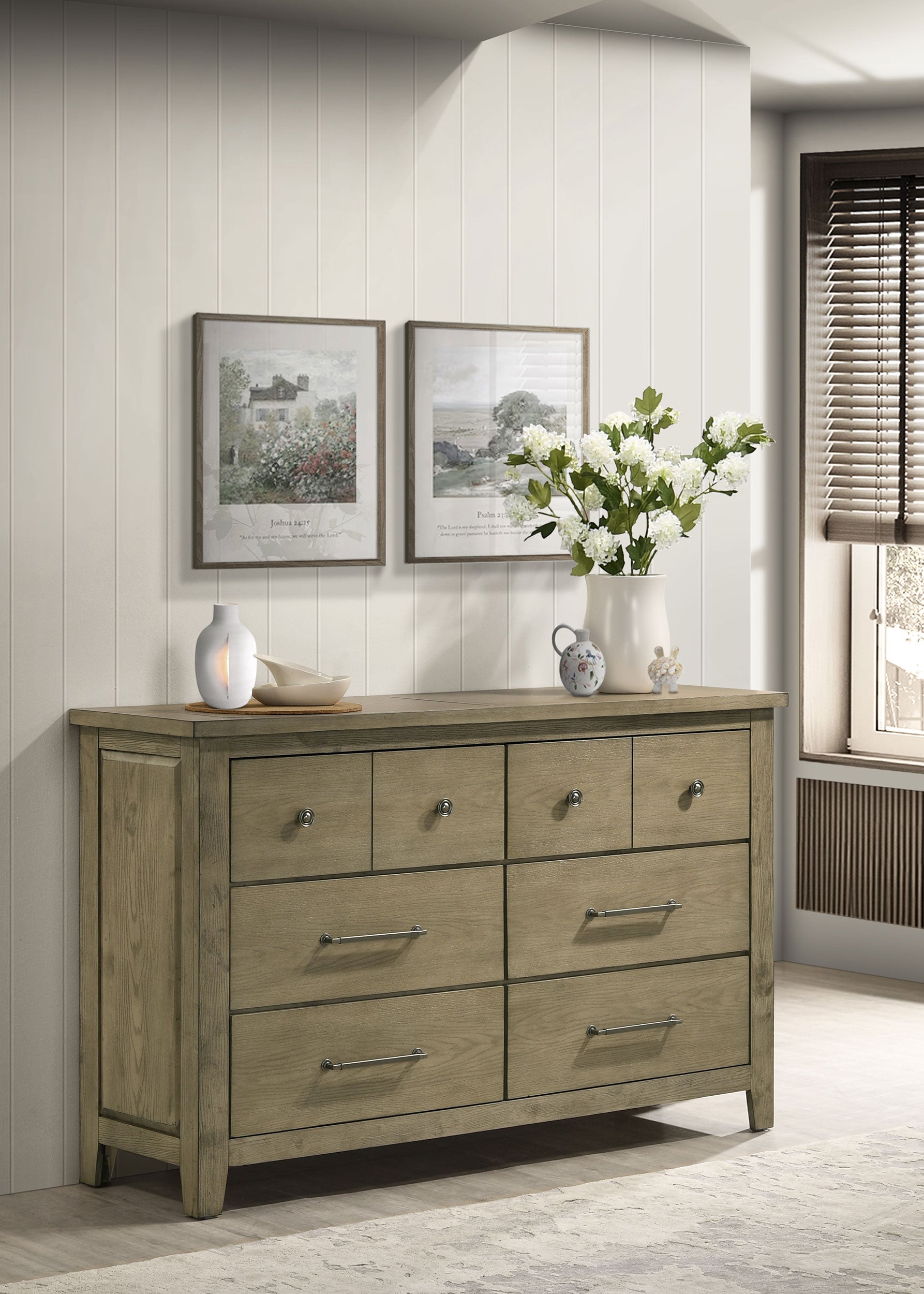 Hazlewood Dresser - Ideal Furniture (Fresno,CA)