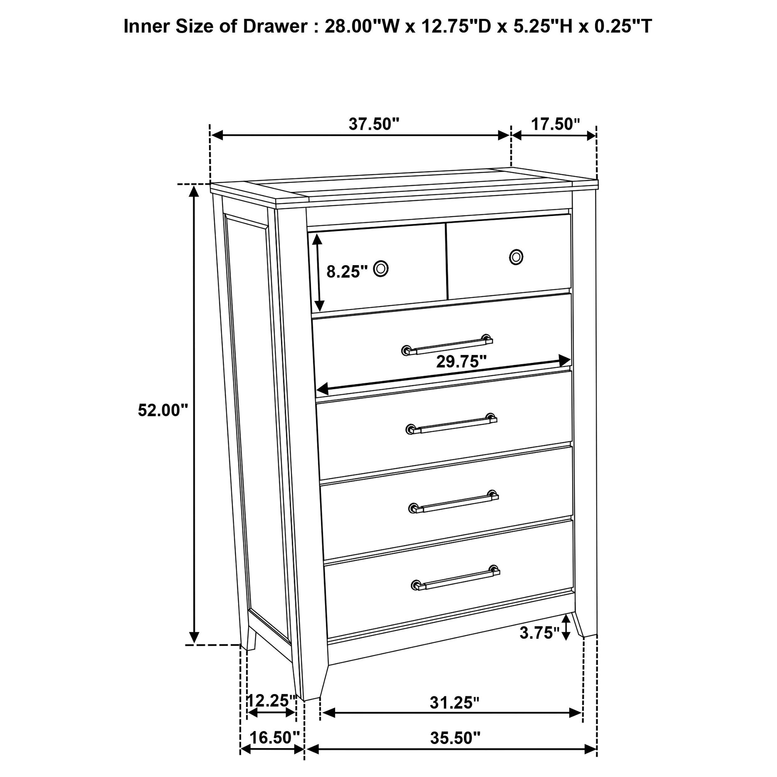 Hazlewood Chest of Drawers - Ideal Furniture (Fresno,CA)