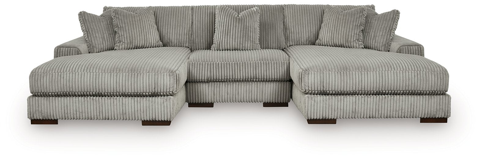 Lindyn Sectional with Double Chaise - Ideal Furniture (Fresno,CA)