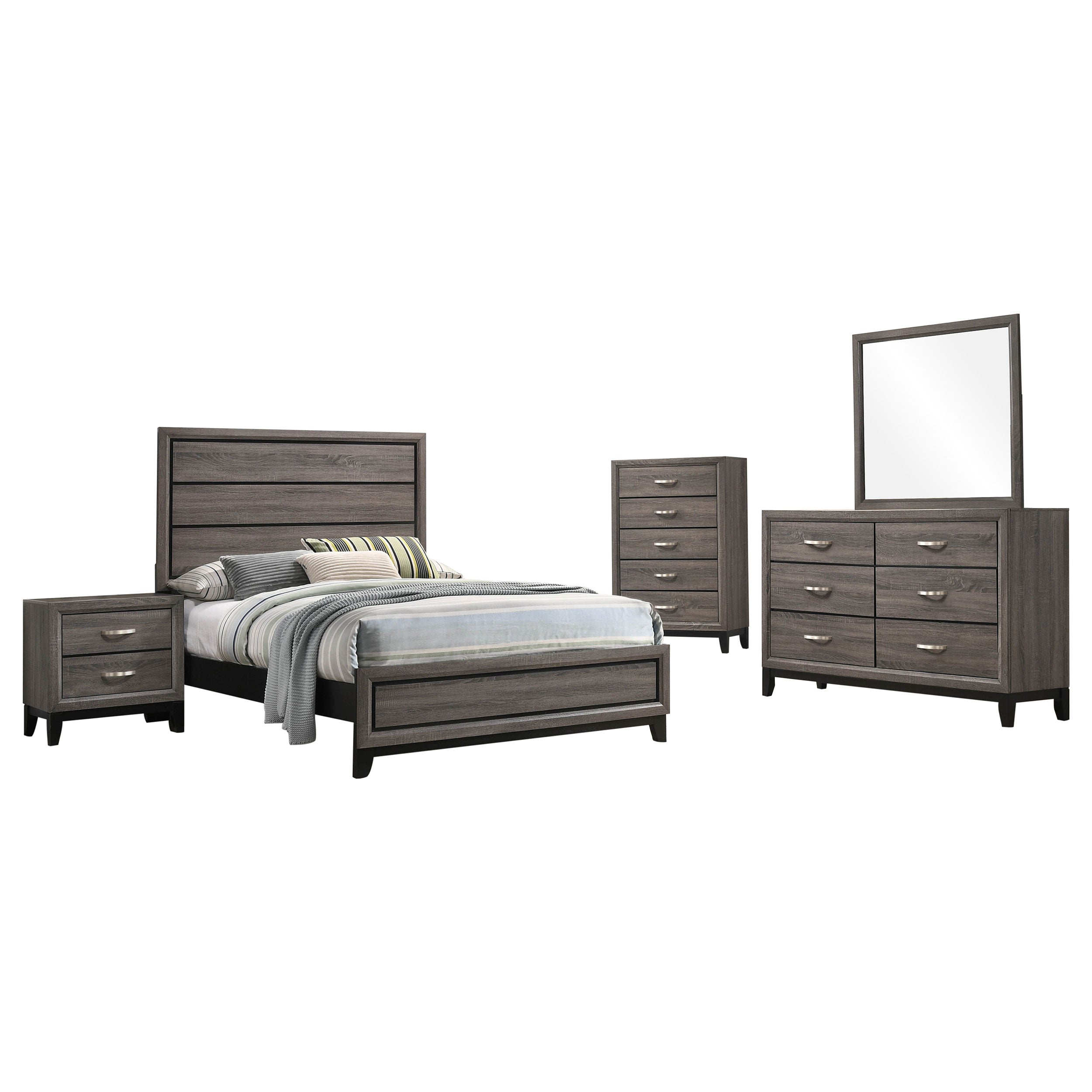 Watson Bedroom Set - Ideal Furniture (Fresno,CA)