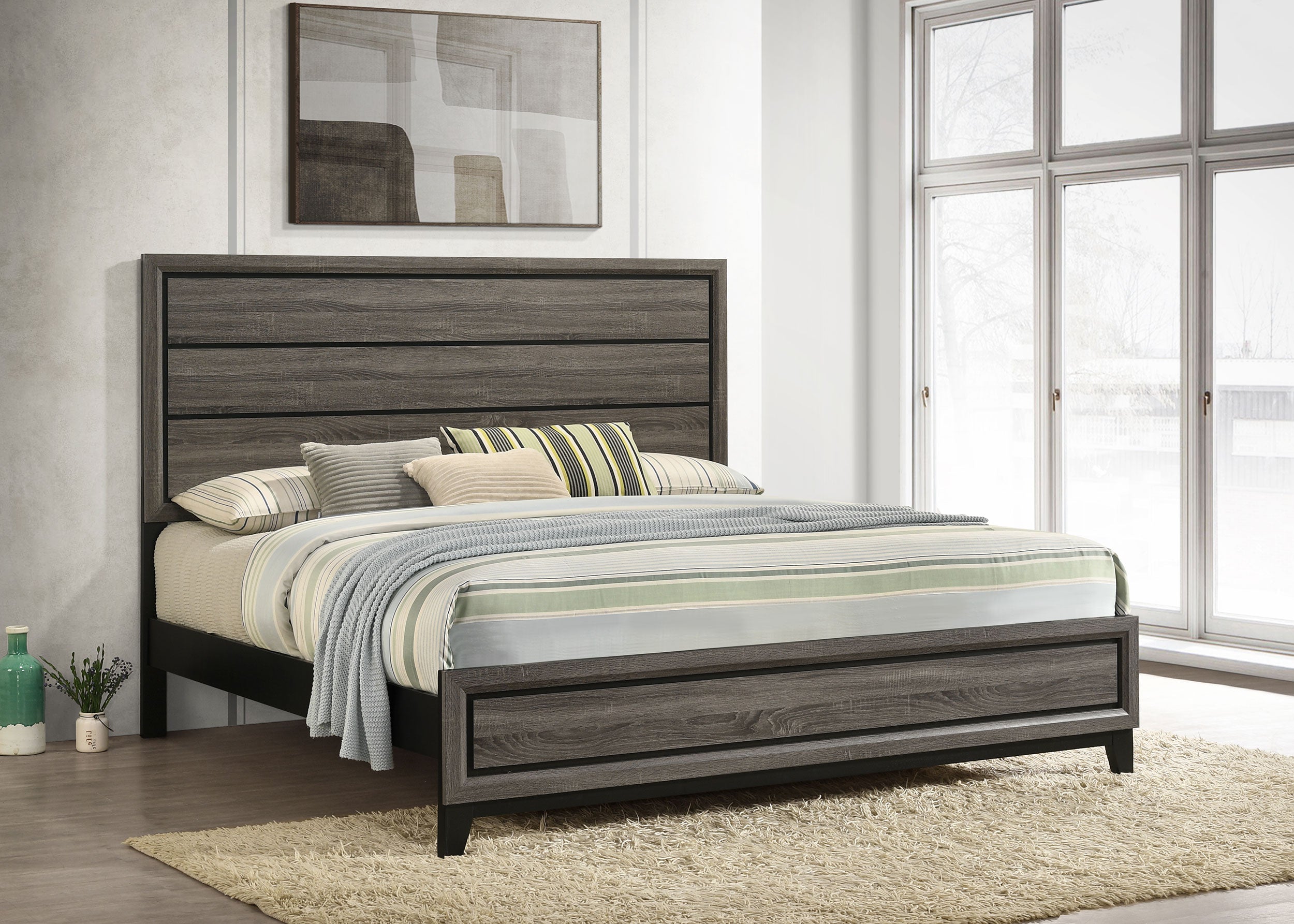 Watson Panel Bed - Ideal Furniture (Fresno,CA)