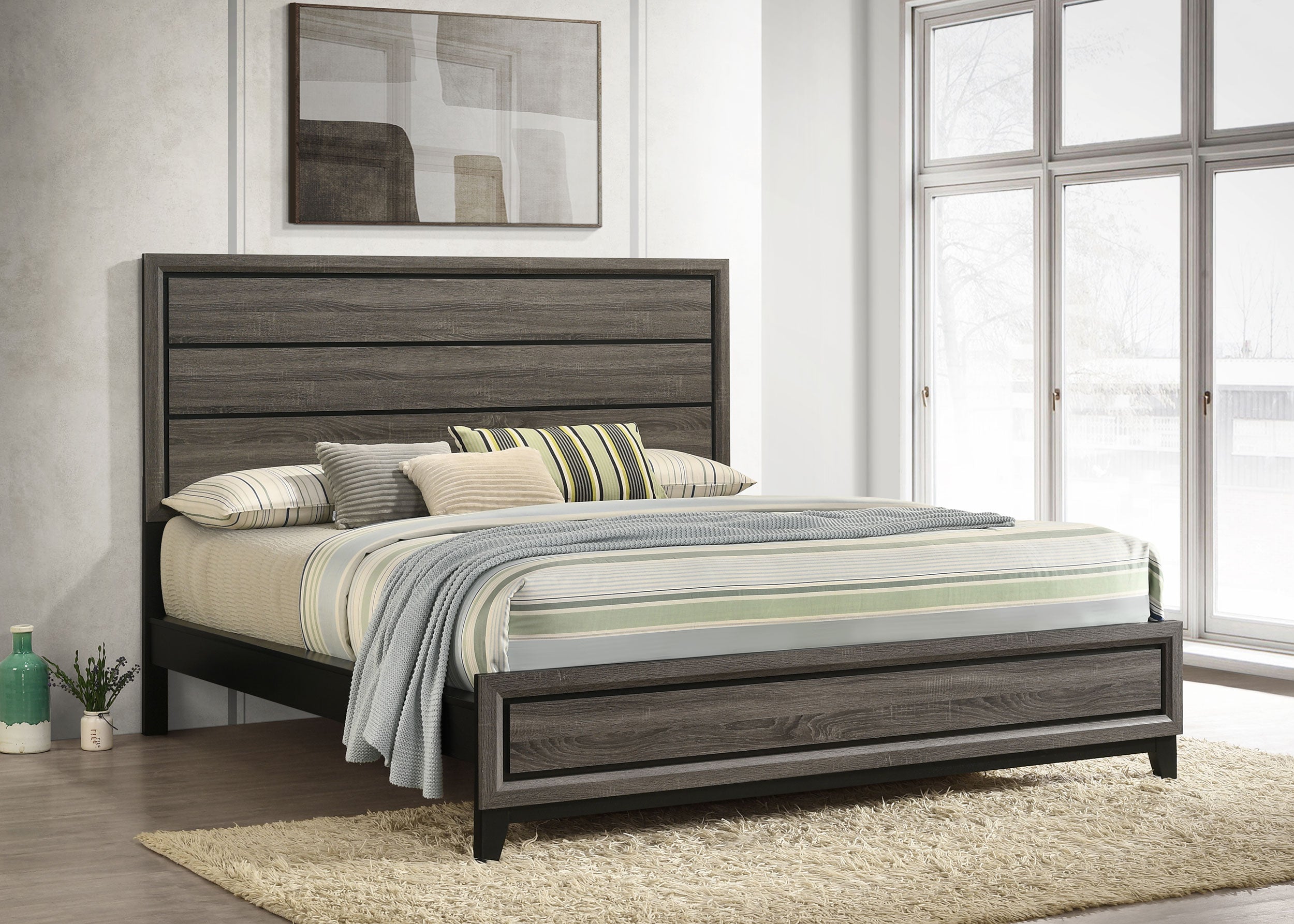 Watson Panel Bed - Ideal Furniture (Fresno,CA)