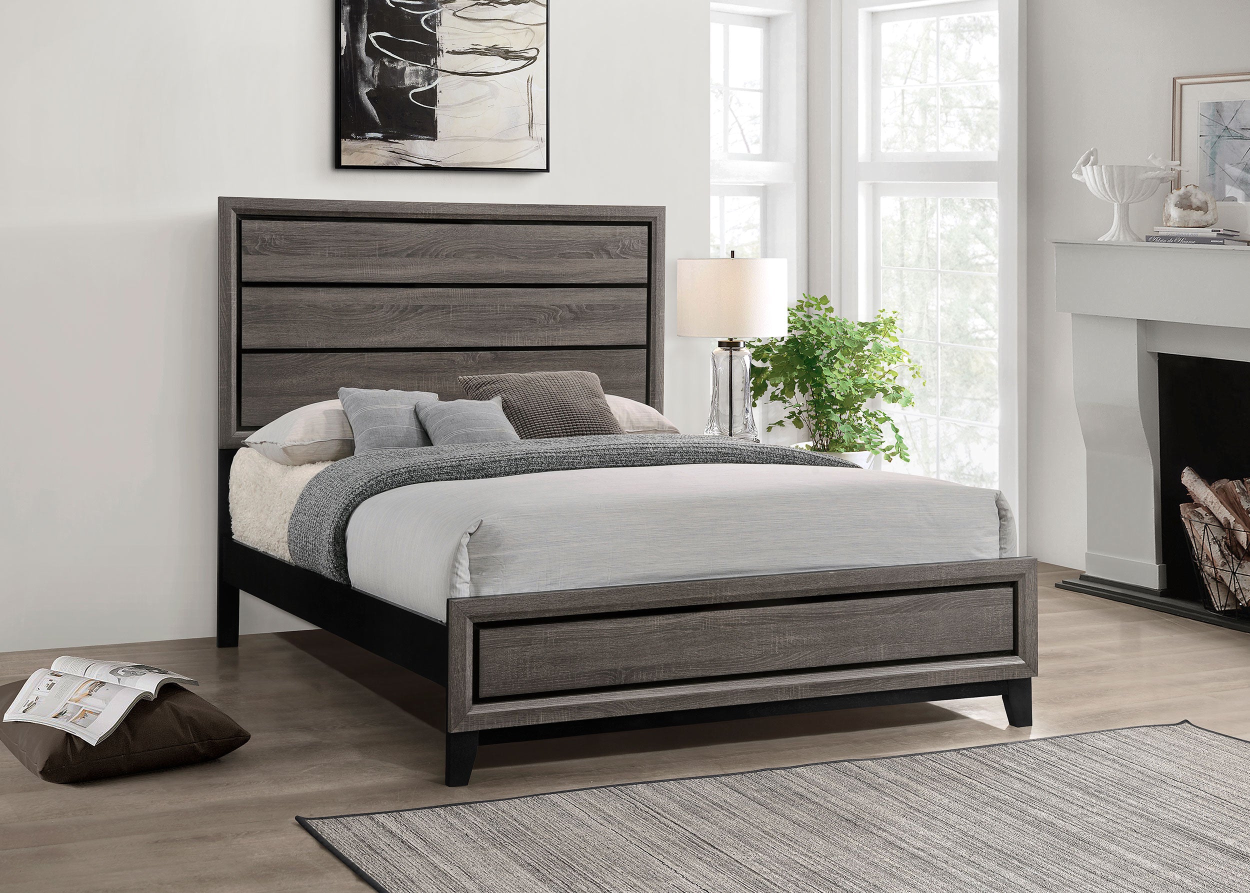 Watson Panel Bed - Ideal Furniture (Fresno,CA)