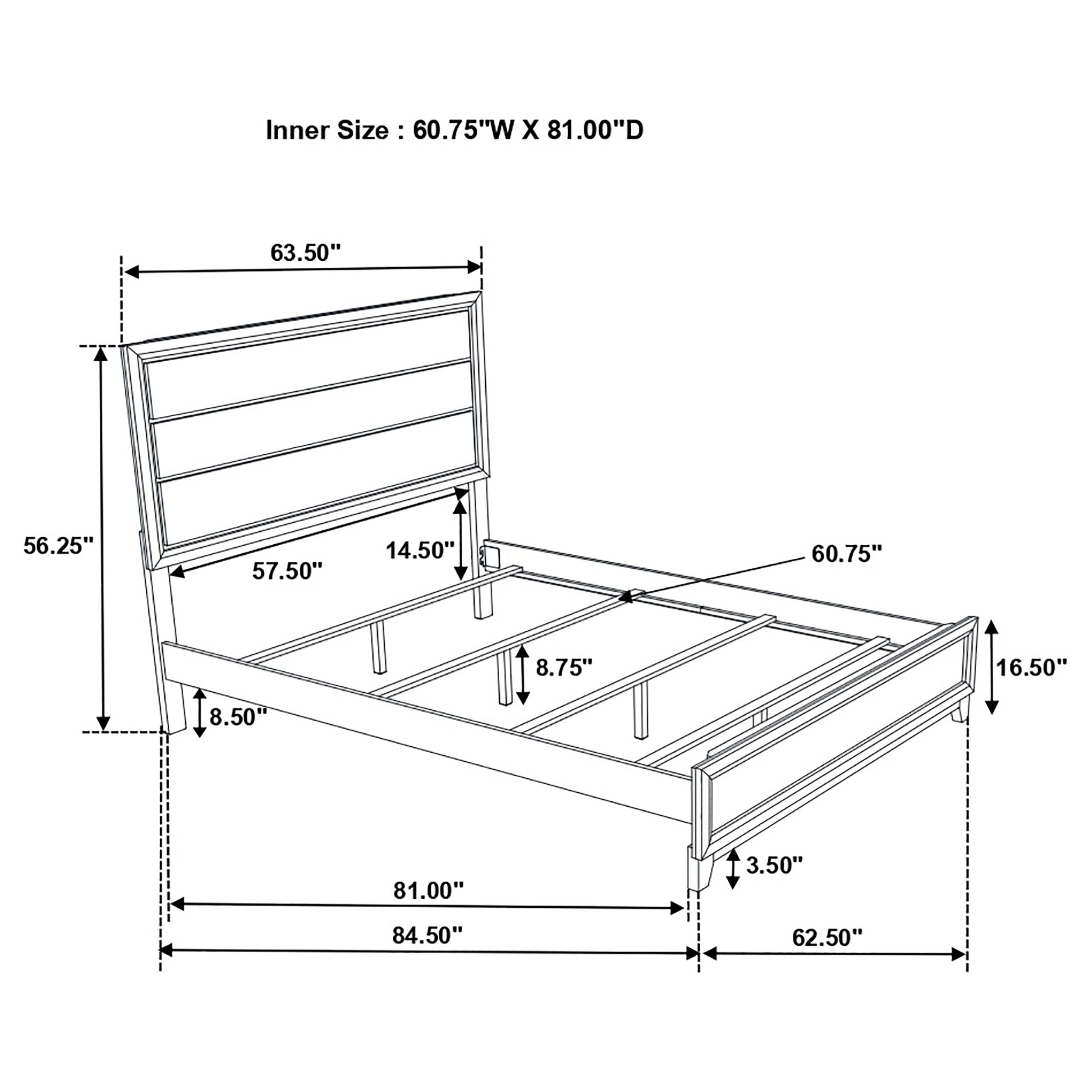 Watson Panel Bed - Ideal Furniture (Fresno,CA)