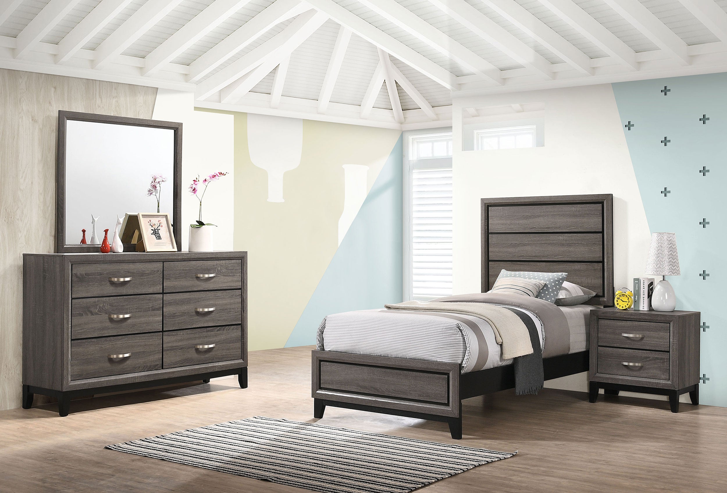 Watson Bedroom Set - Ideal Furniture (Fresno,CA)