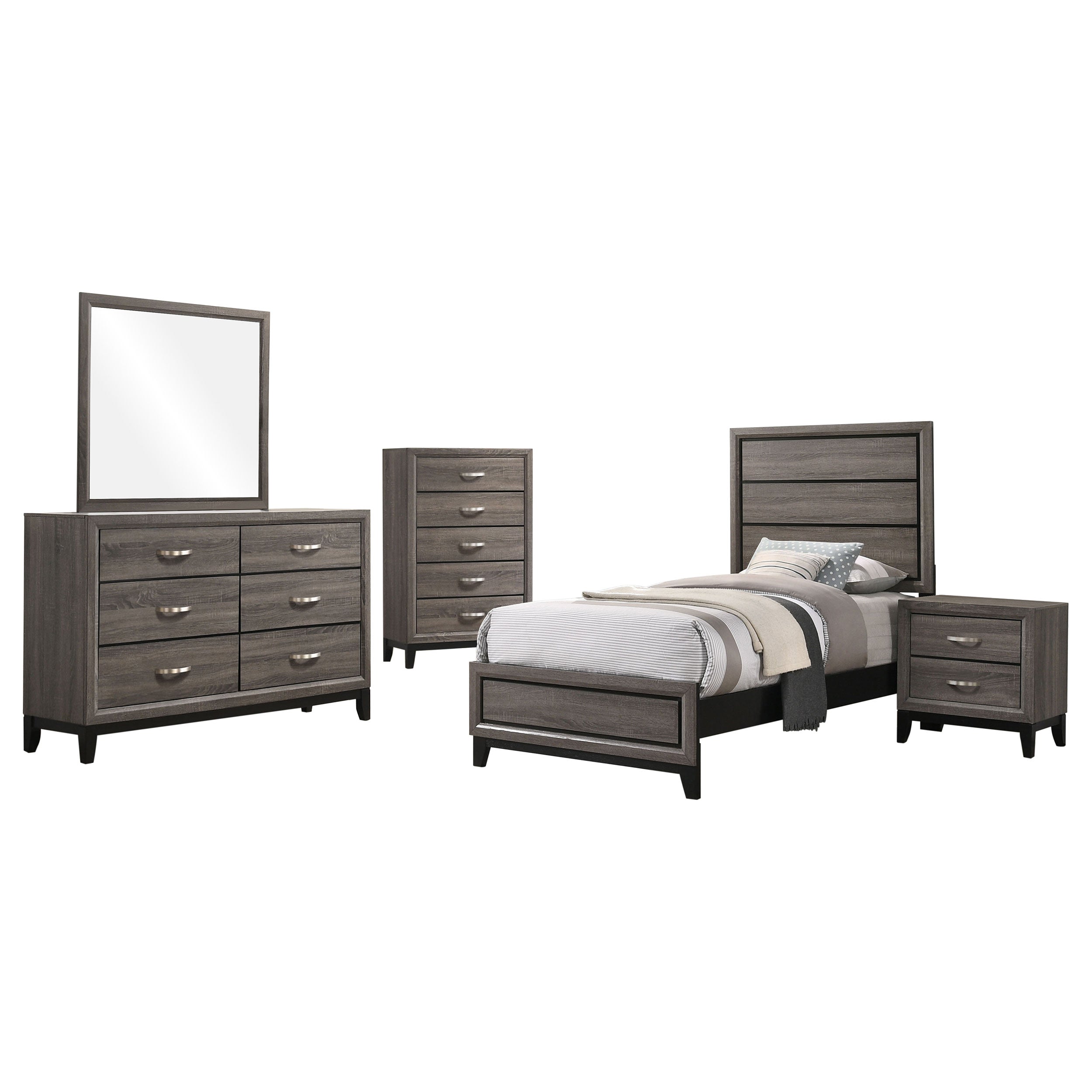 Watson Bedroom Set - Ideal Furniture (Fresno,CA)