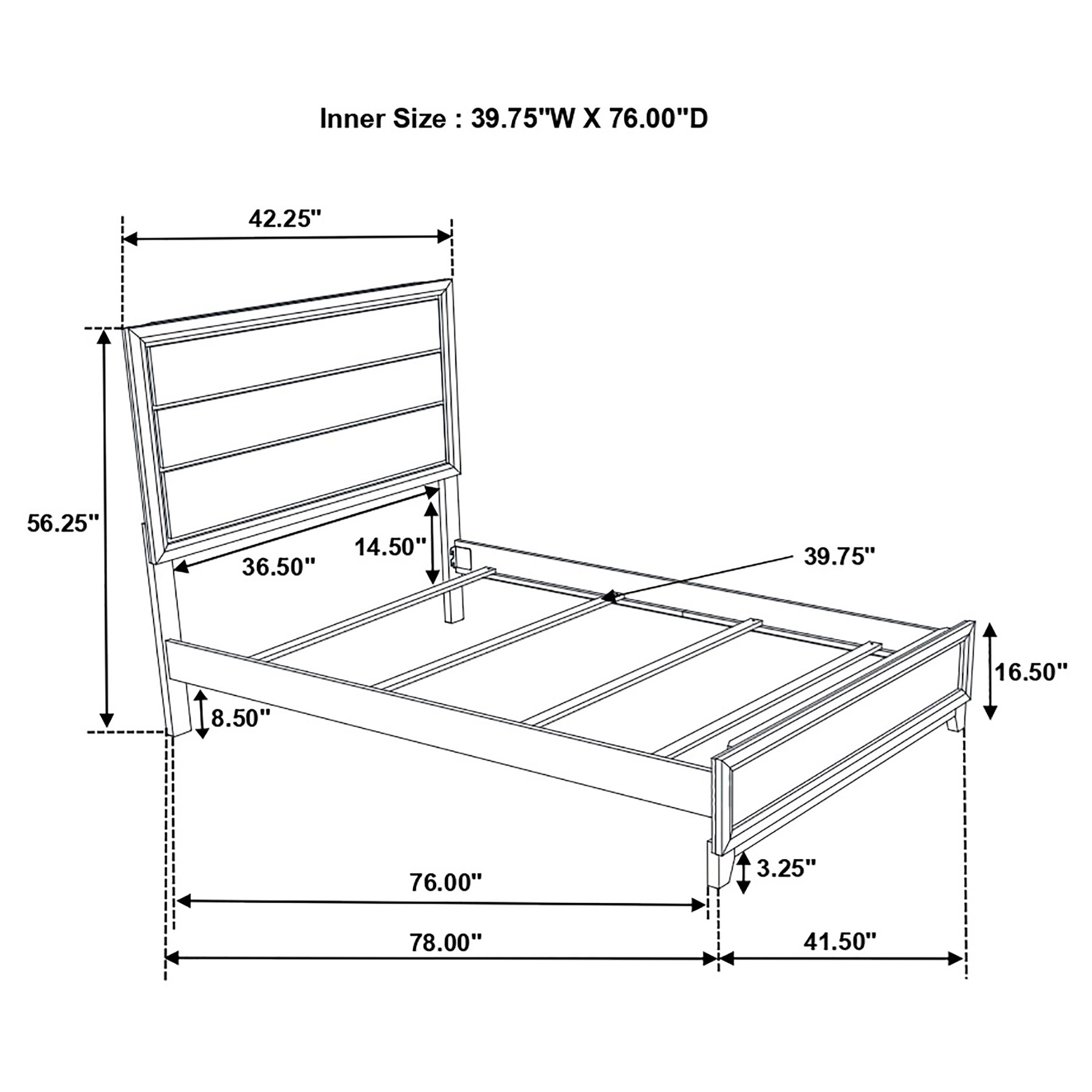 Watson Panel Bed - Ideal Furniture (Fresno,CA)