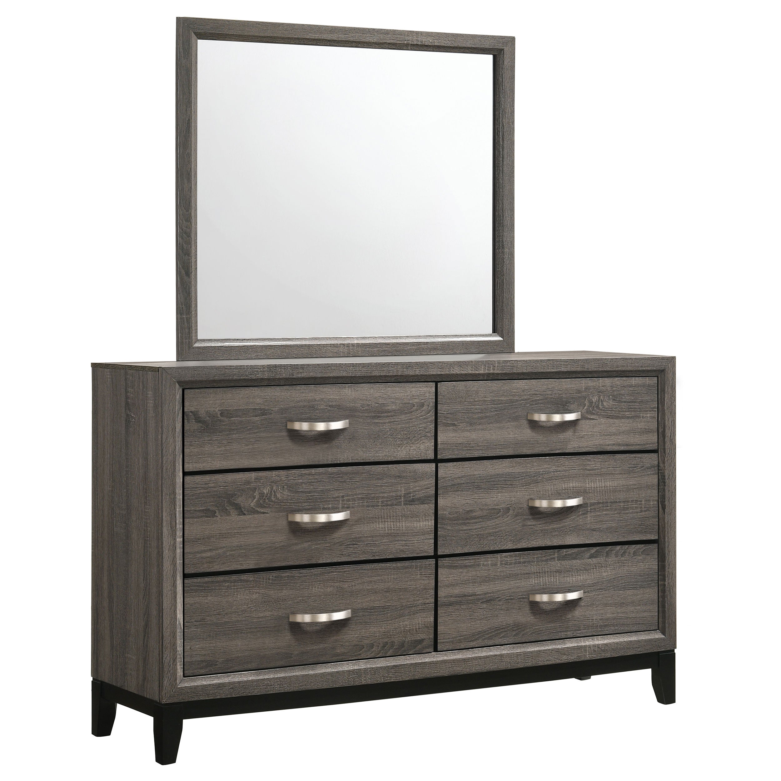 Watson Dresser with Mirror - Ideal Furniture (Fresno,CA)