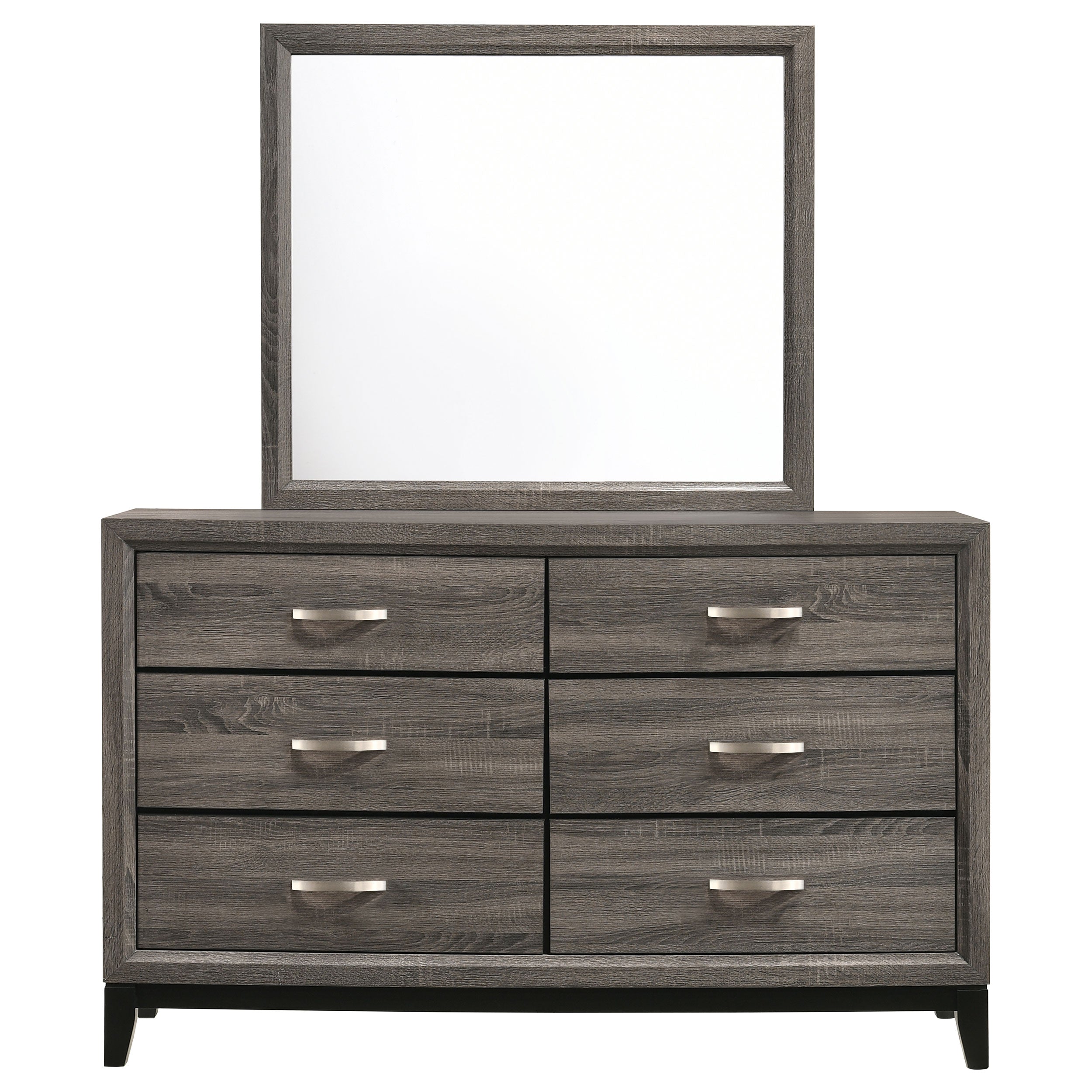 Watson Dresser with Mirror - Ideal Furniture (Fresno,CA)