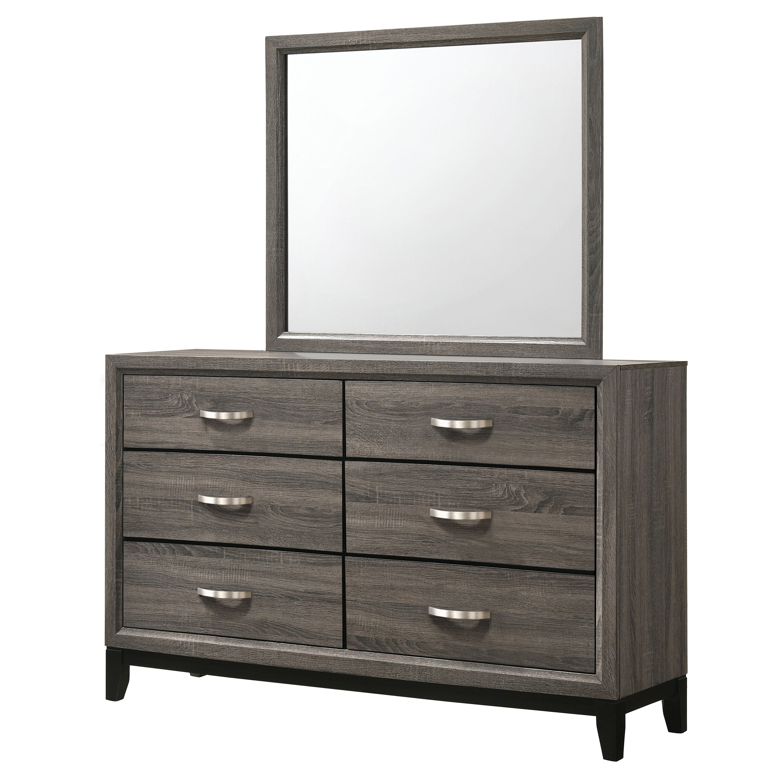 Watson Dresser with Mirror - Ideal Furniture (Fresno,CA)