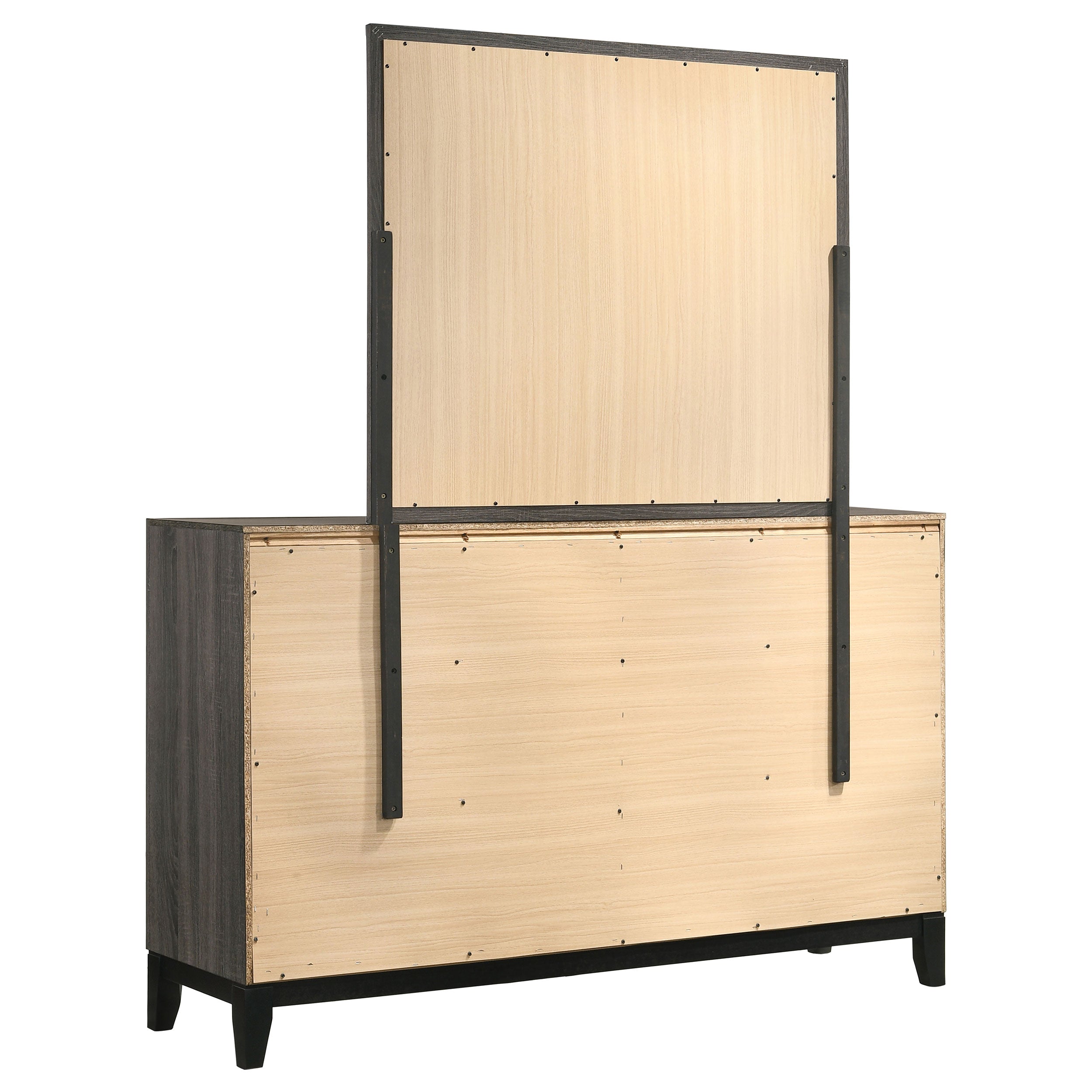 Watson Dresser with Mirror - Ideal Furniture (Fresno,CA)