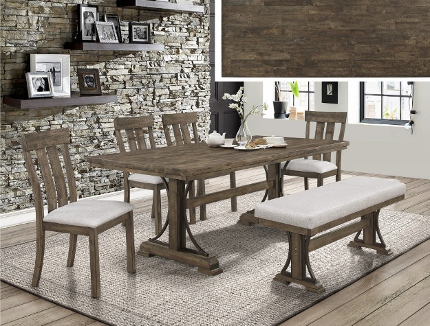 QUINCY RECT DINING TABLE - Ideal Furniture (Fresno,CA)