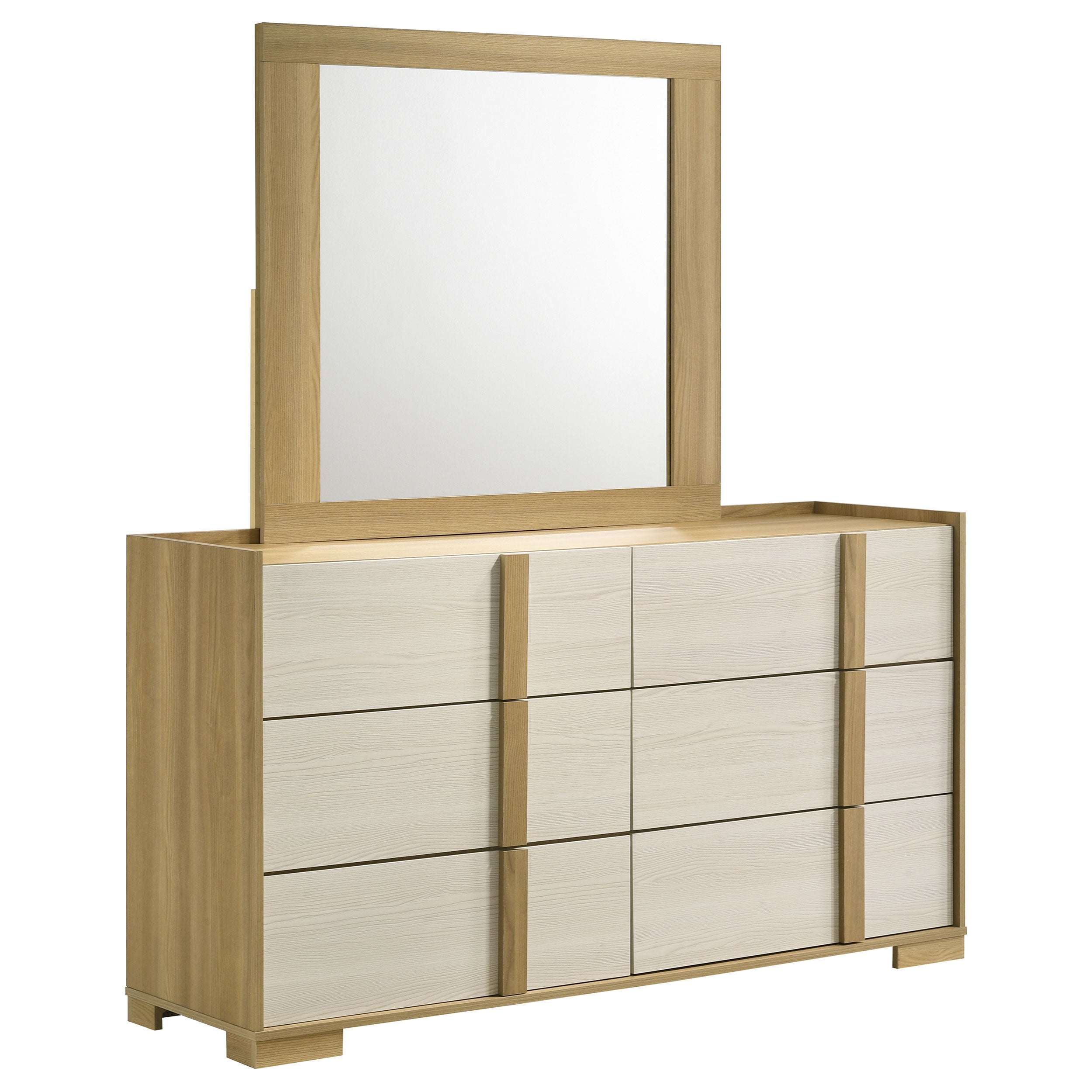 Hyland Dresser with Mirror - Ideal Furniture (Fresno,CA)
