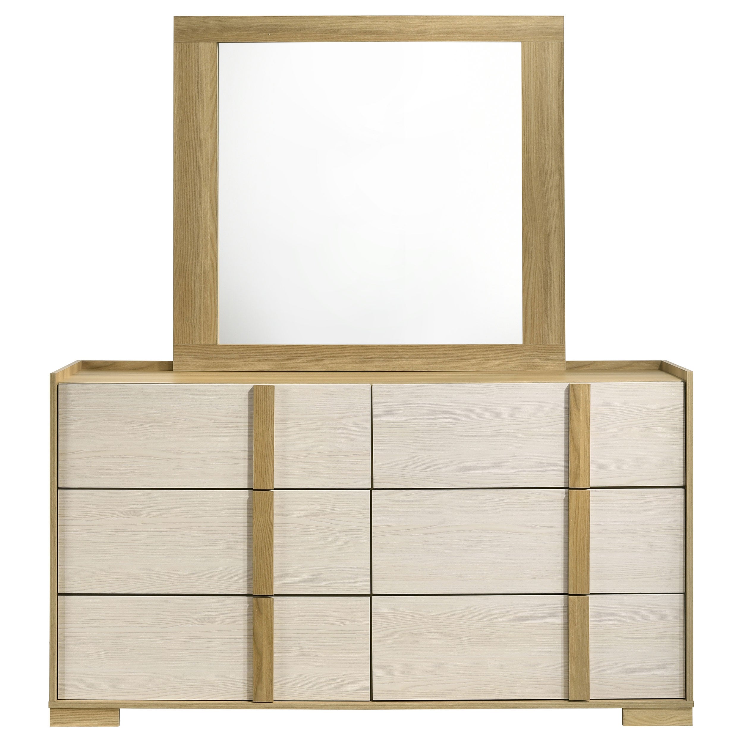 Hyland Dresser with Mirror - Ideal Furniture (Fresno,CA)