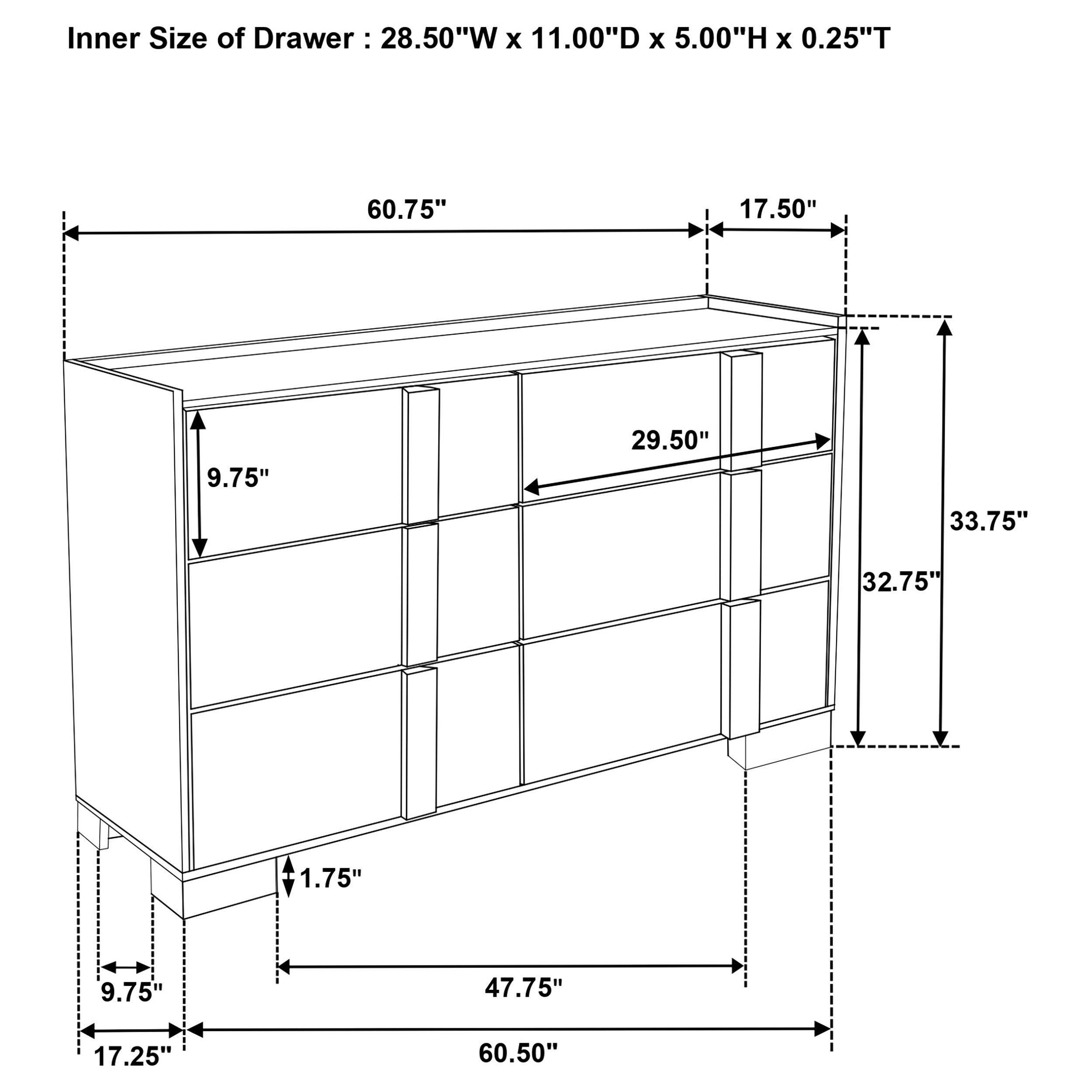 Hyland Dresser - Ideal Furniture (Fresno,CA)