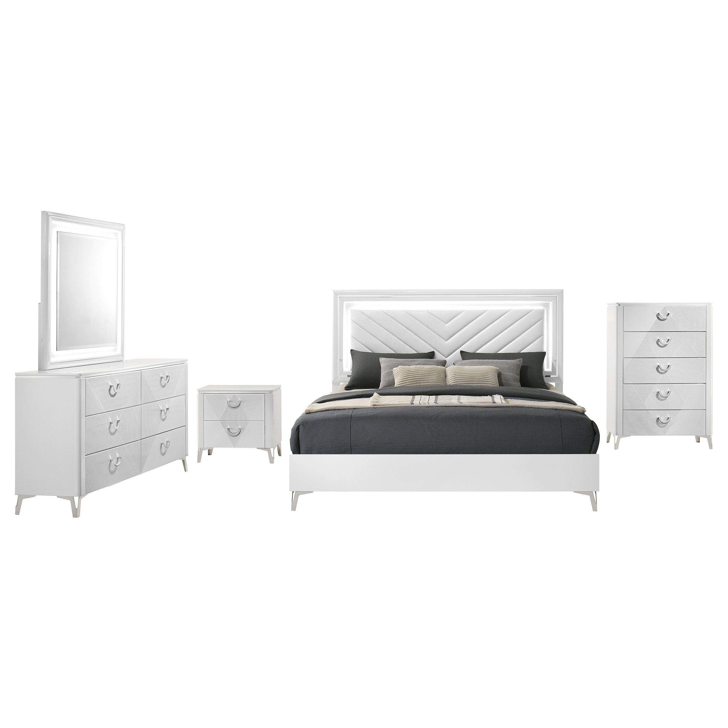 Cassia Bedroom Set - Ideal Furniture (Fresno,CA)