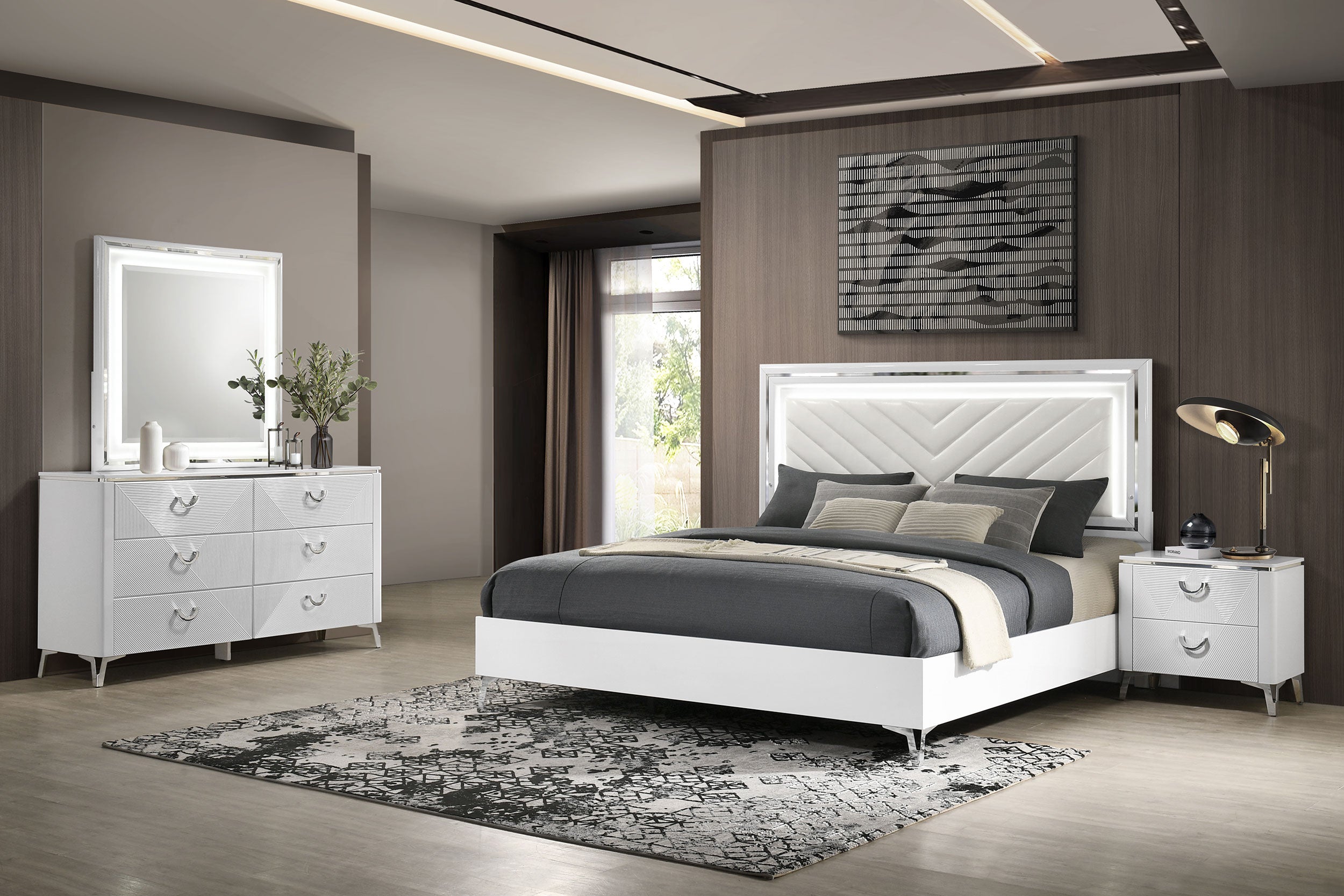 Cassia Bedroom Set - Ideal Furniture (Fresno,CA)