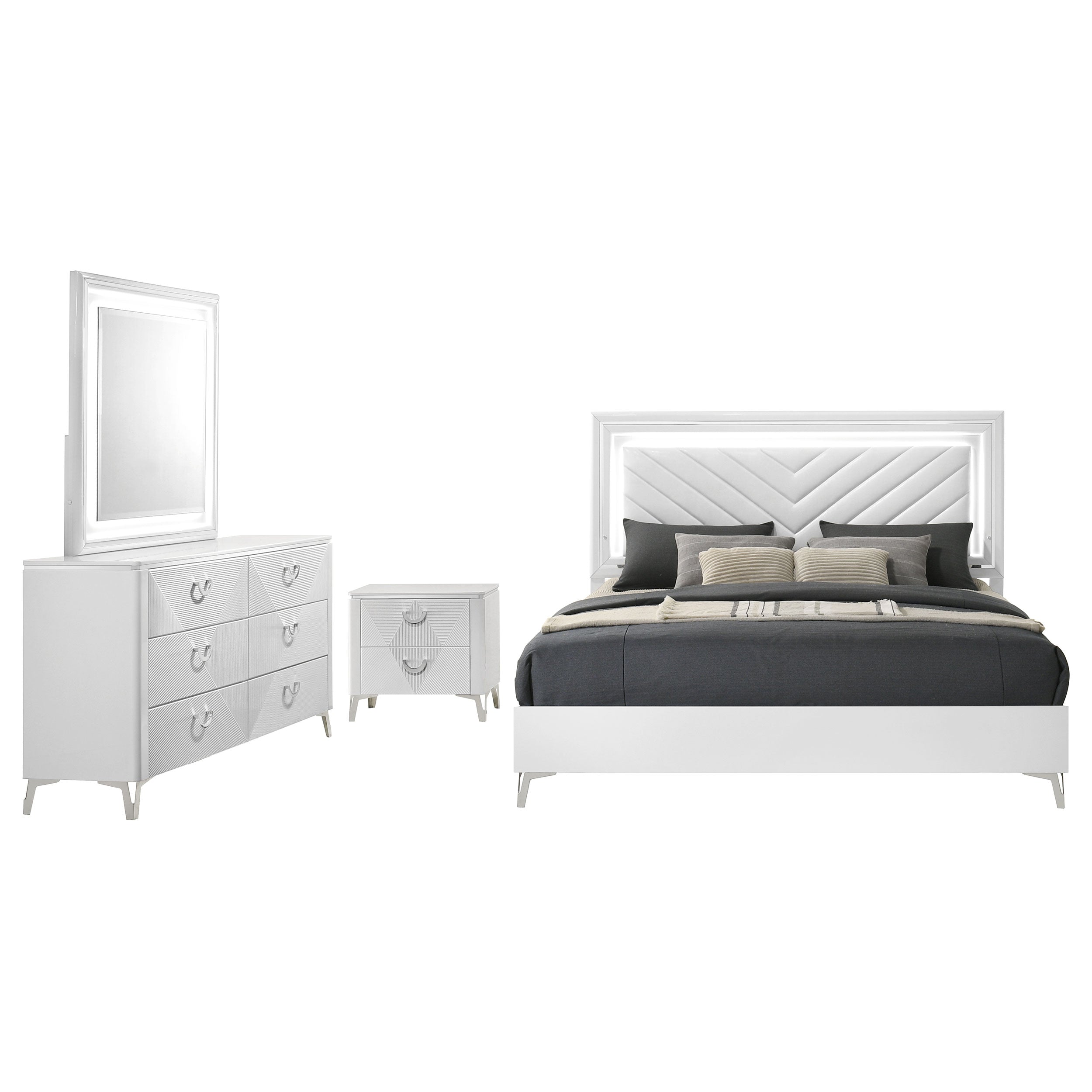 Cassia Bedroom Set - Ideal Furniture (Fresno,CA)