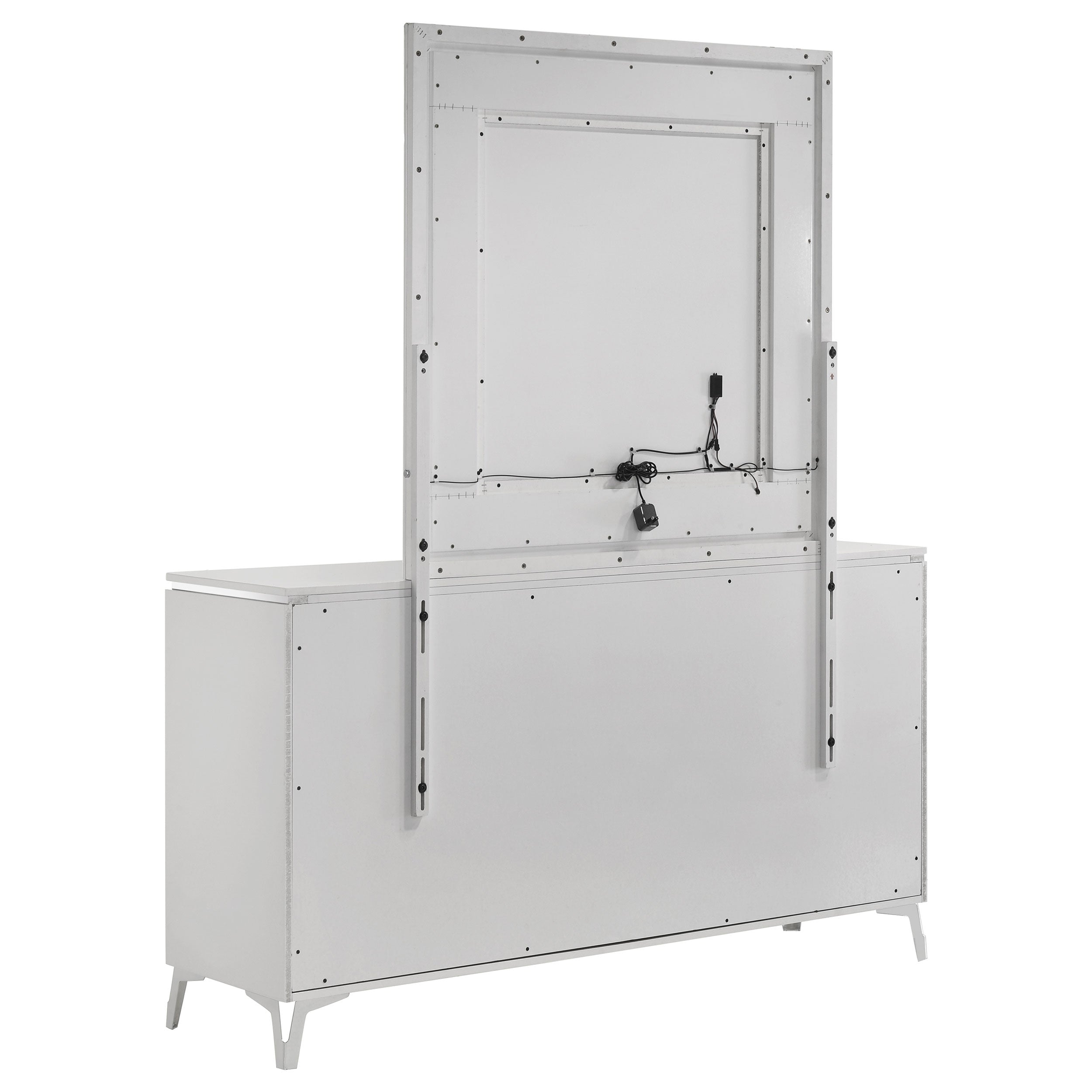 Cassia Dresser with Mirror - Ideal Furniture (Fresno,CA)