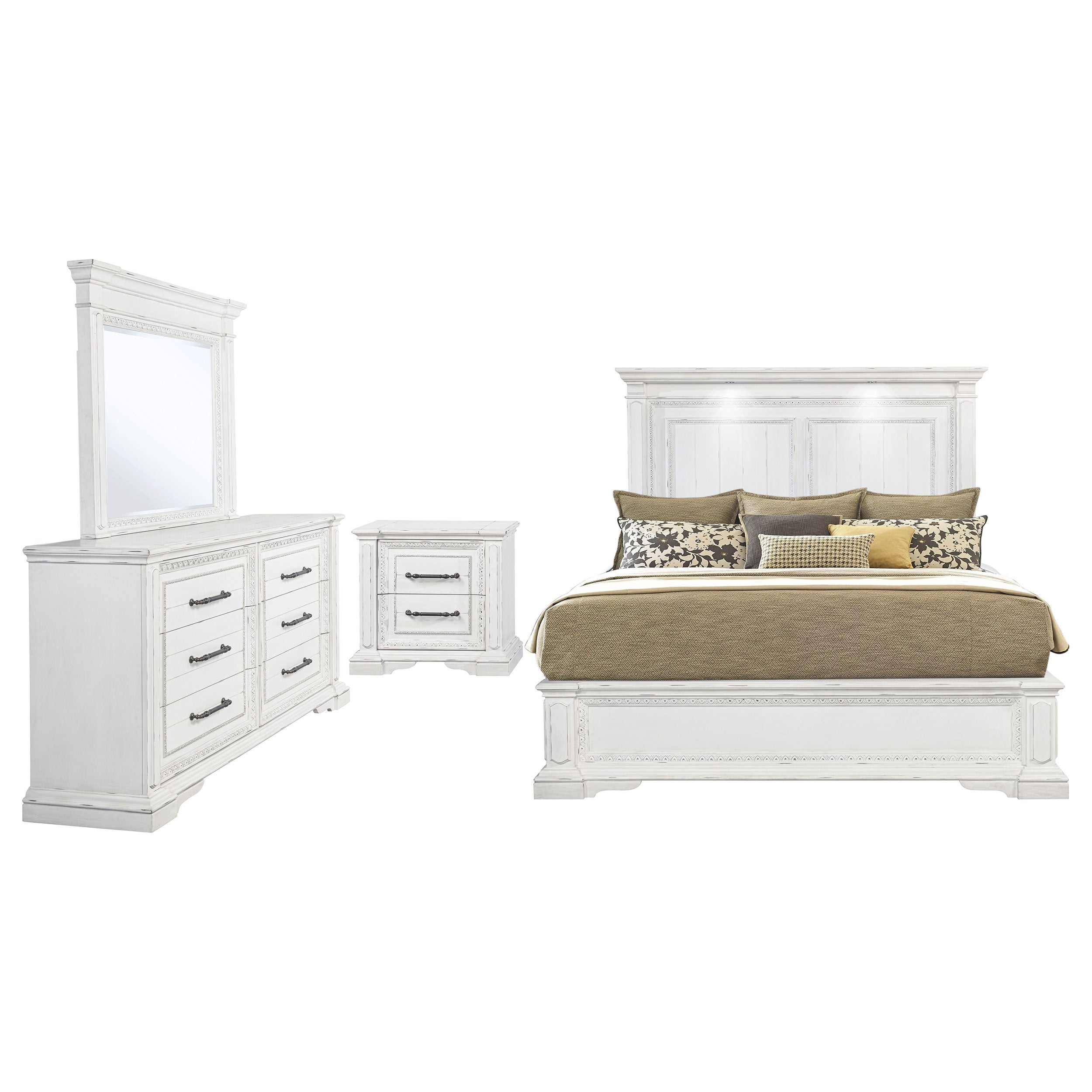 McKinney Bedroom Set - Ideal Furniture (Fresno,CA)