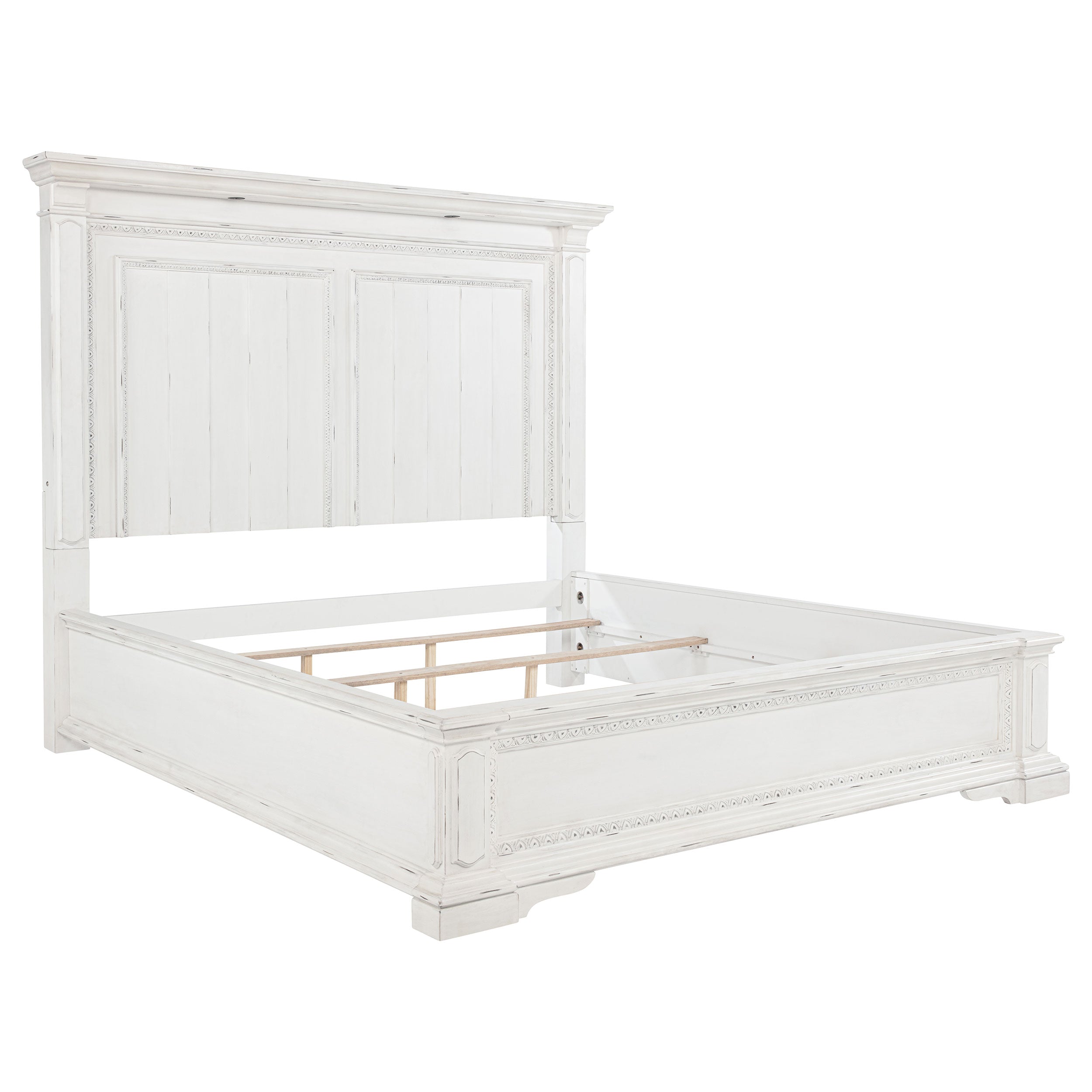 McKinney Panel Bed with LED Lighting - Ideal Furniture (Fresno,CA)