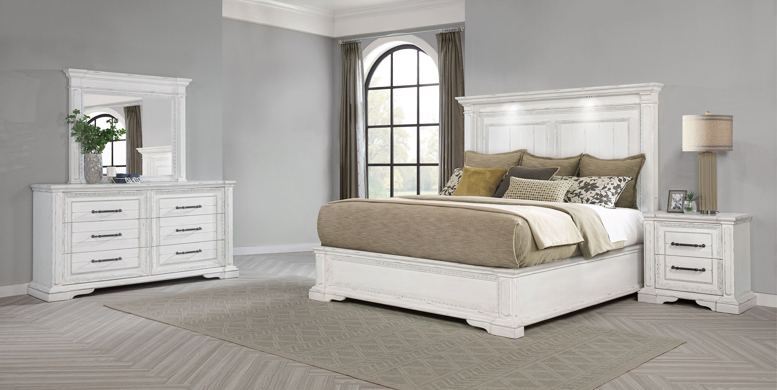 McKinney Bedroom Set - Ideal Furniture (Fresno,CA)