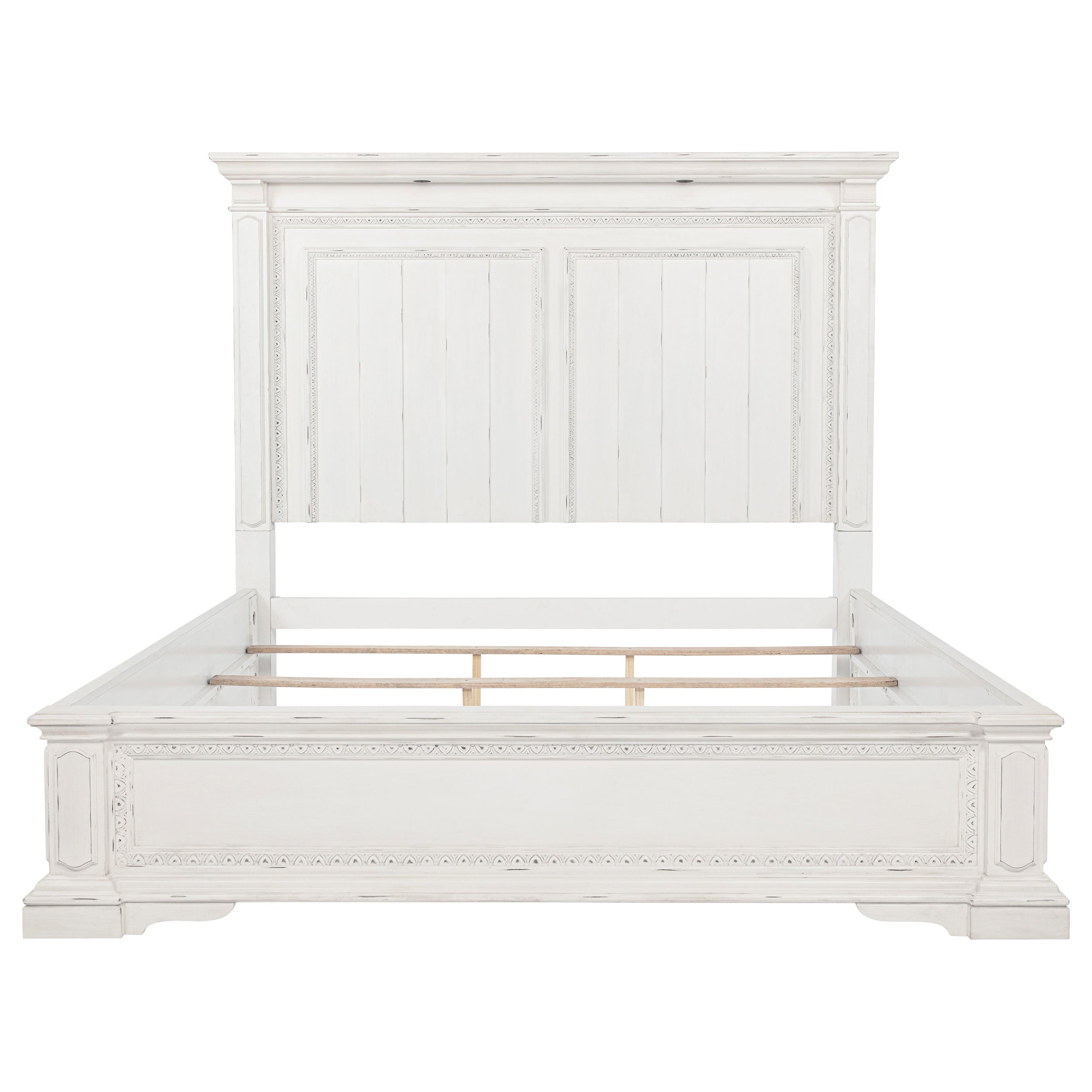 McKinney Panel Bed with LED Lighting - Ideal Furniture (Fresno,CA)