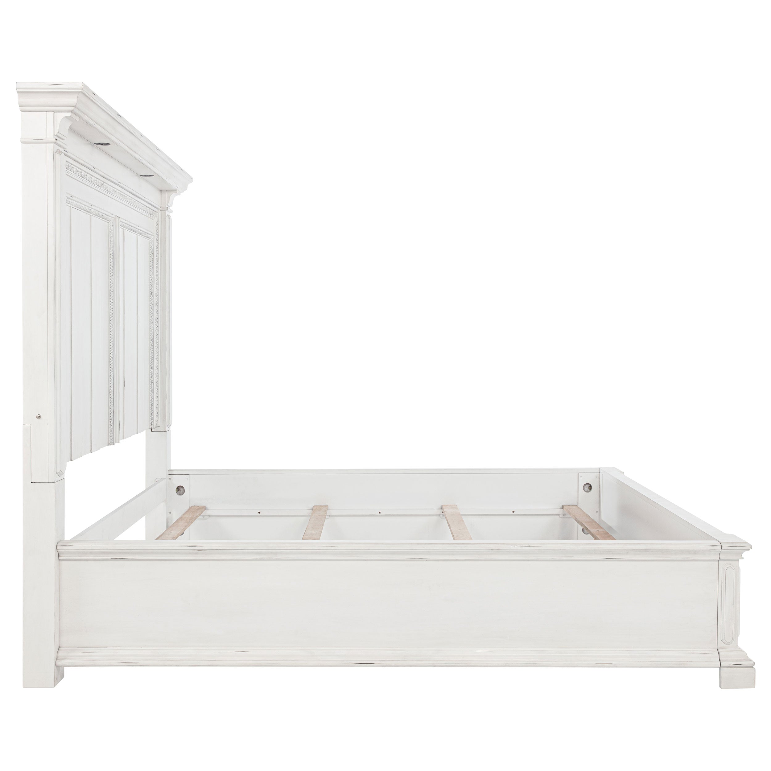 McKinney Panel Bed with LED Lighting - Ideal Furniture (Fresno,CA)