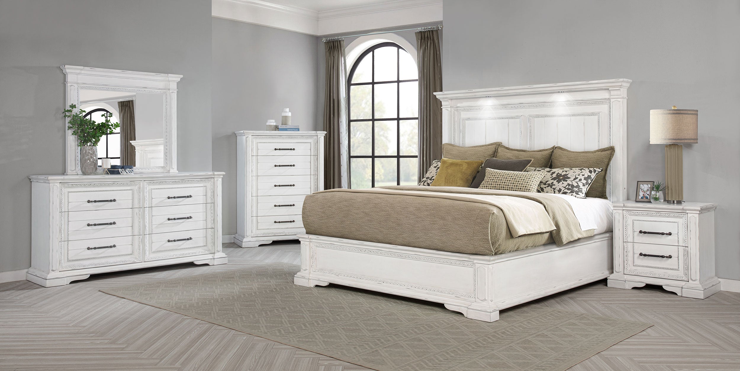 McKinney Bedroom Set - Ideal Furniture (Fresno,CA)