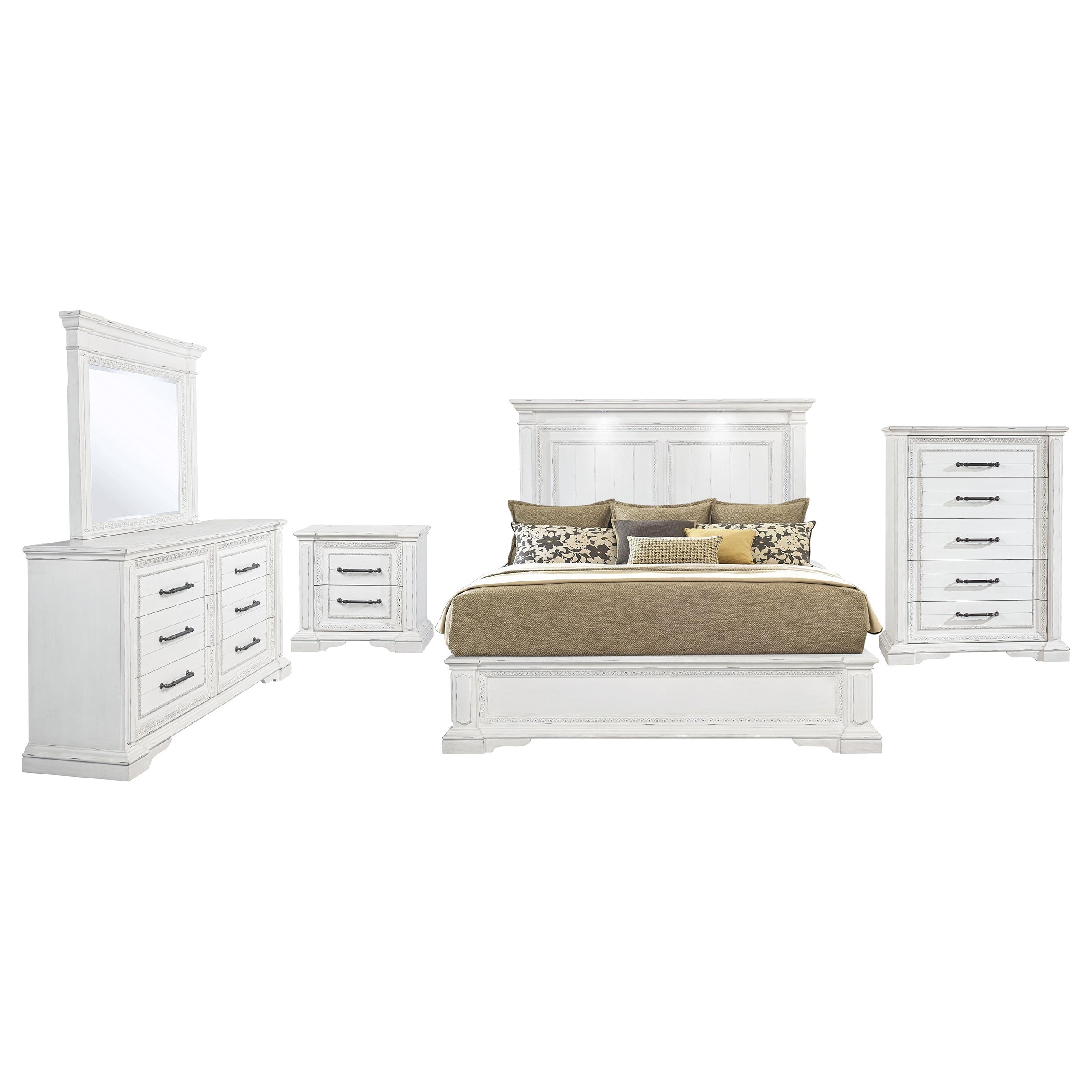 McKinney Bedroom Set - Ideal Furniture (Fresno,CA)