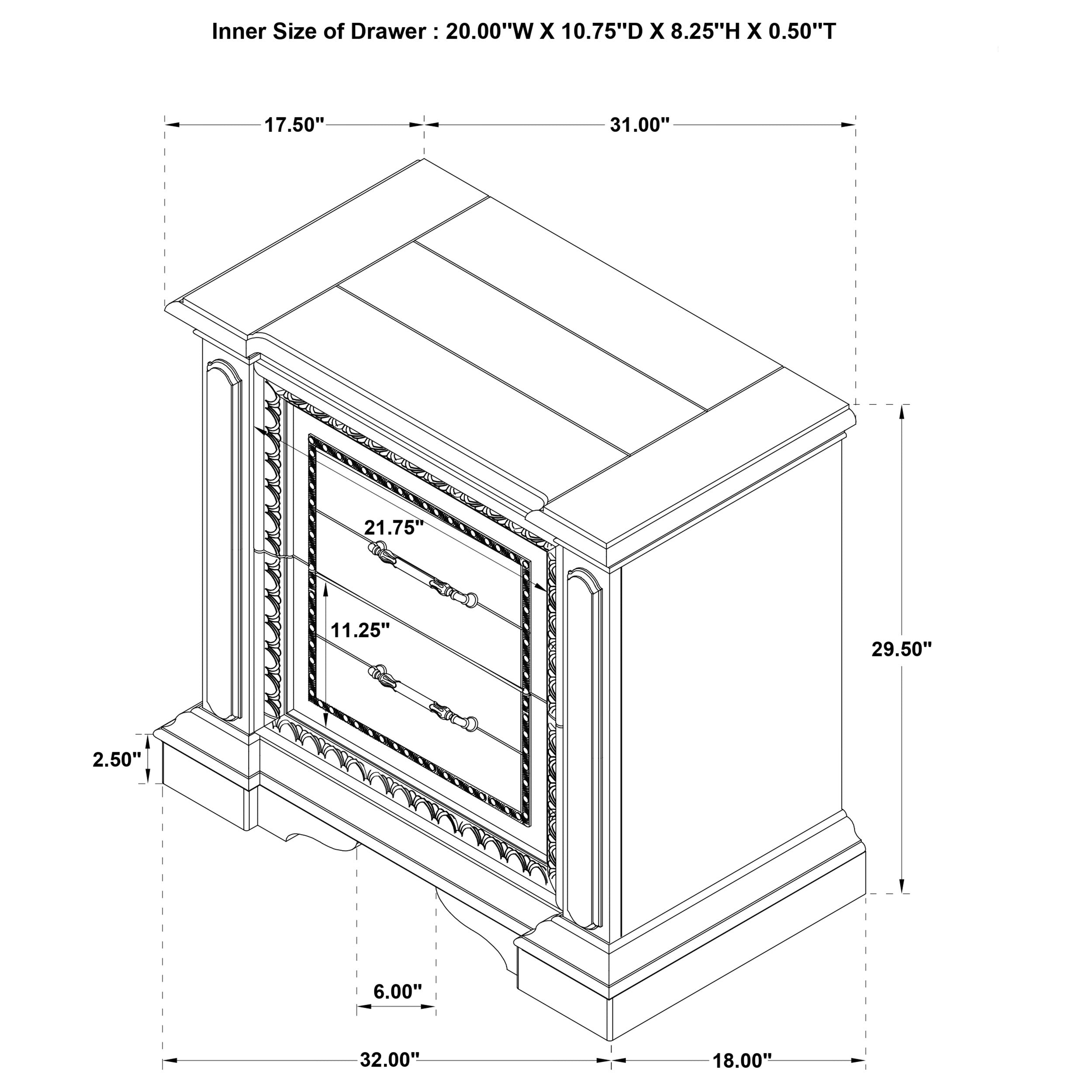 McKinney Nightstand - Ideal Furniture (Fresno,CA)