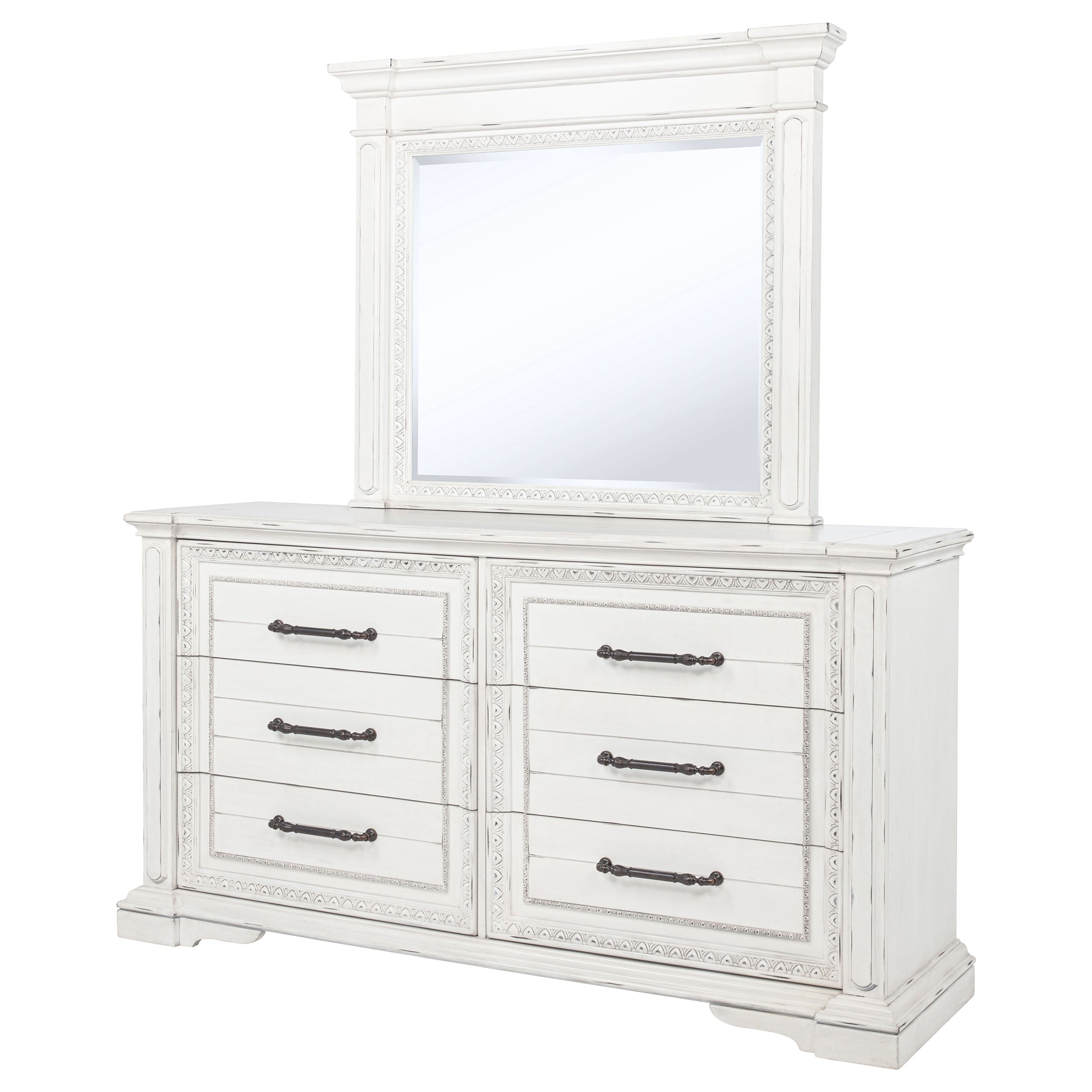 McKinney Dresser with Mirror - Ideal Furniture (Fresno,CA)