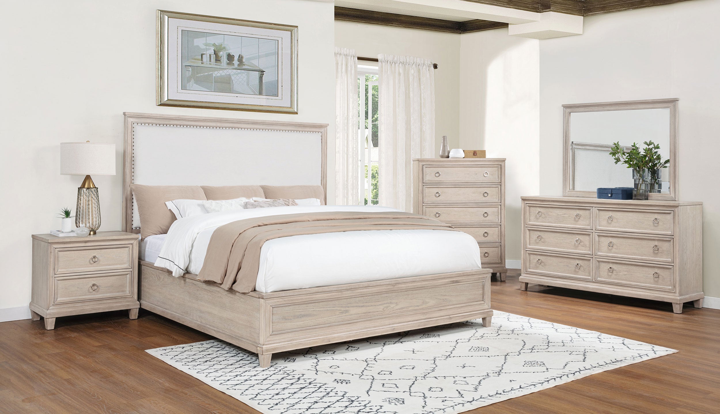 Pembroke Bedroom Set - Ideal Furniture (Fresno,CA)