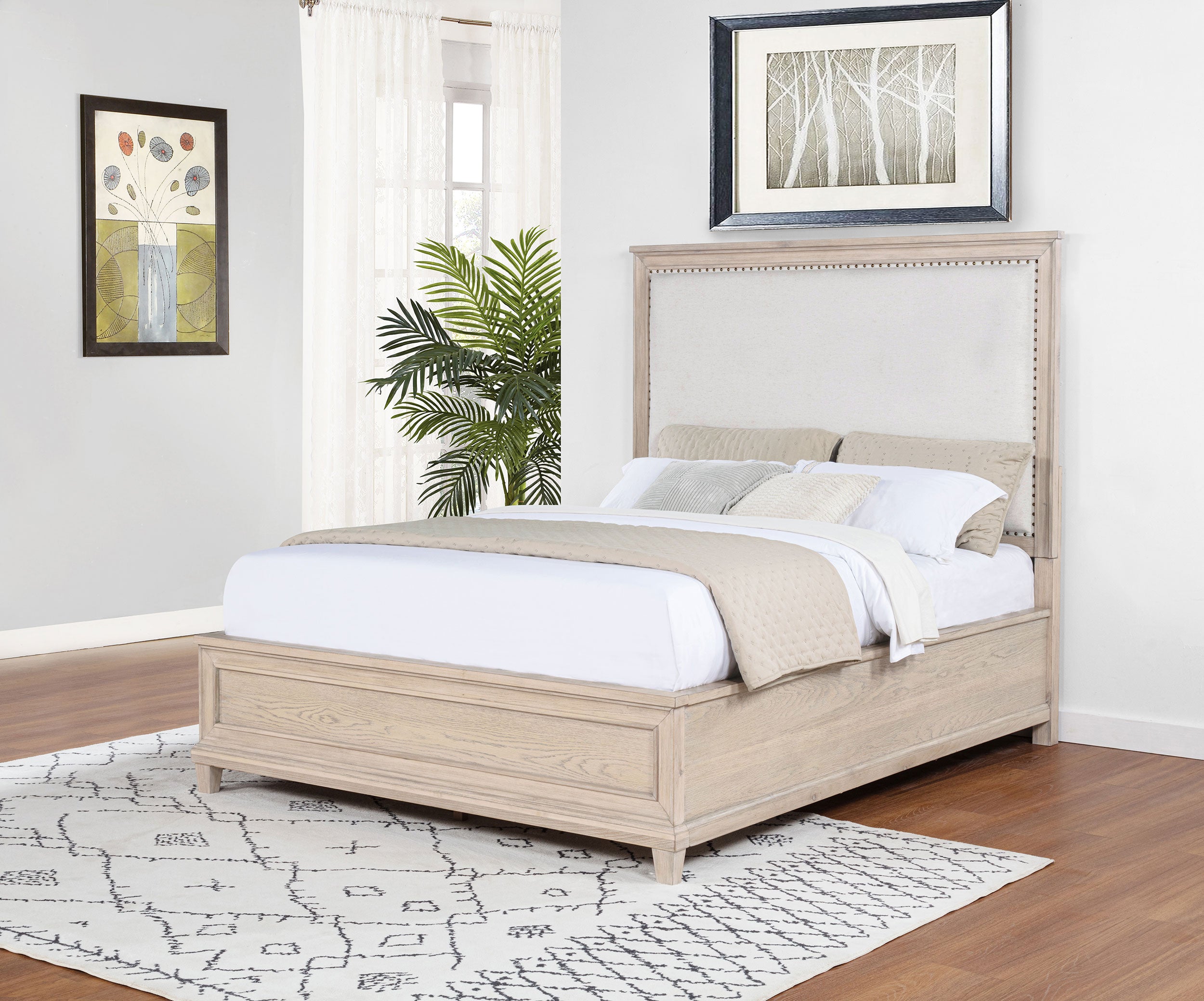 Pembroke Panel Bed - Ideal Furniture (Fresno,CA)